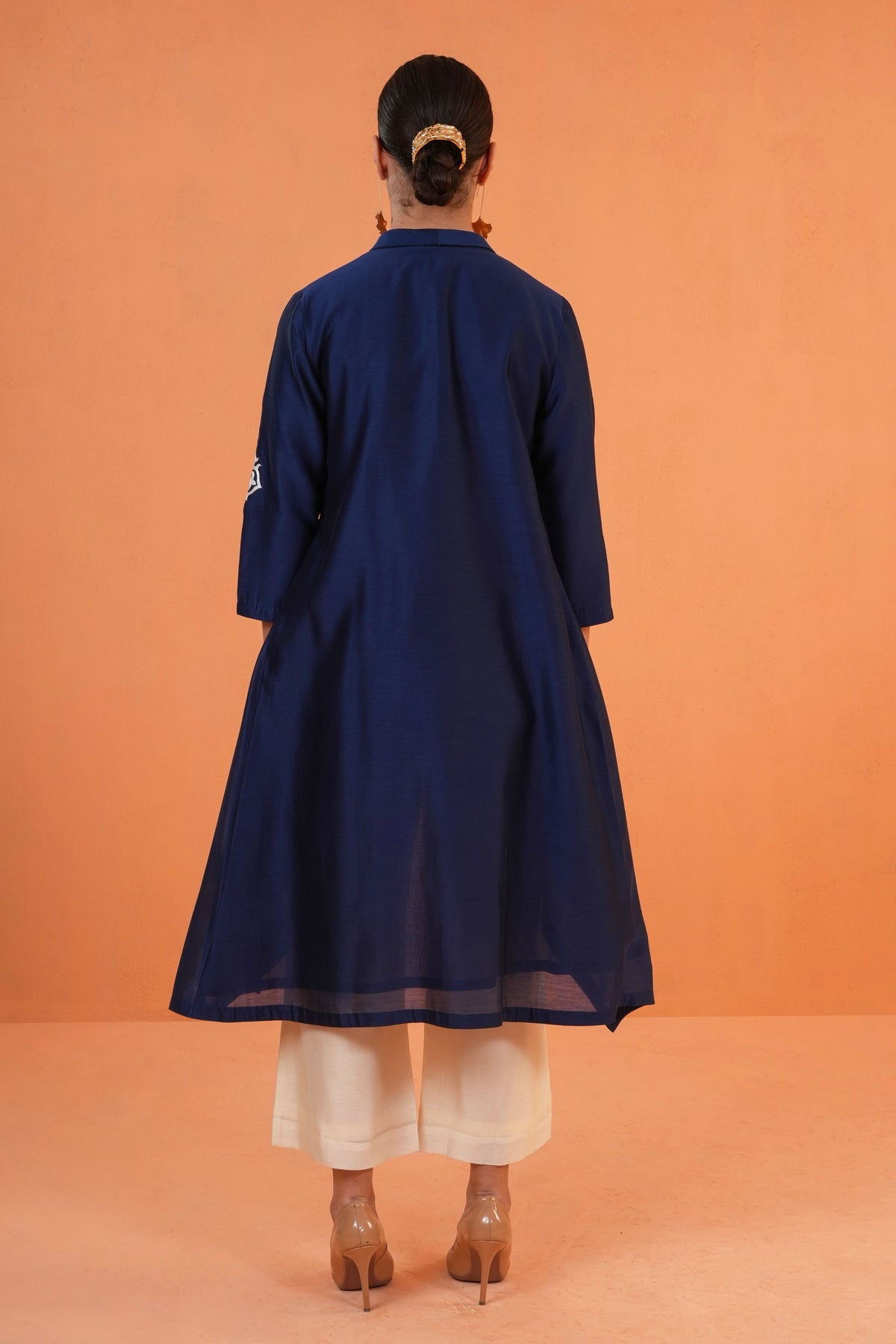 Blue Ivory Celestial Jacket Set