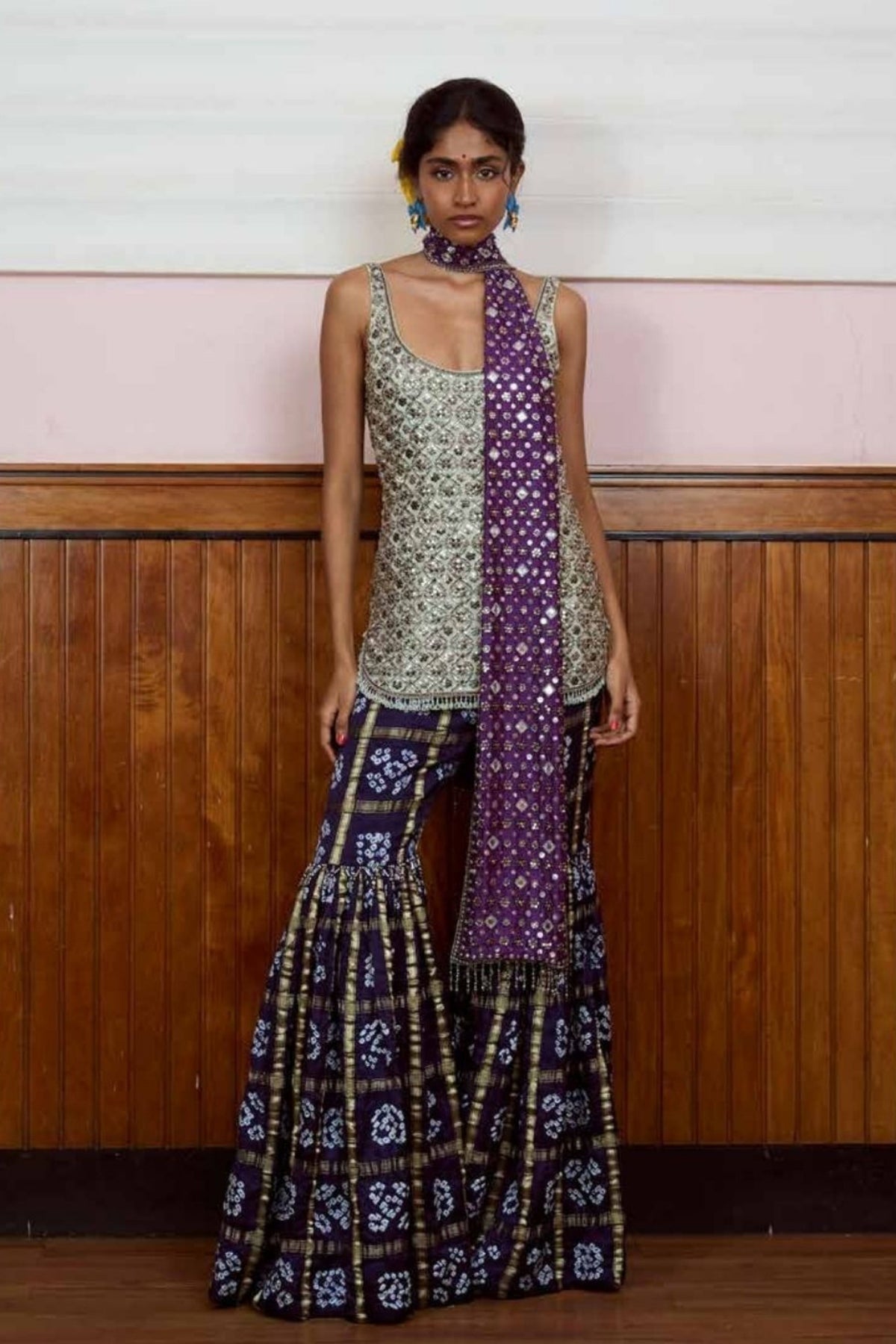 Disco Diwane Gharara Set