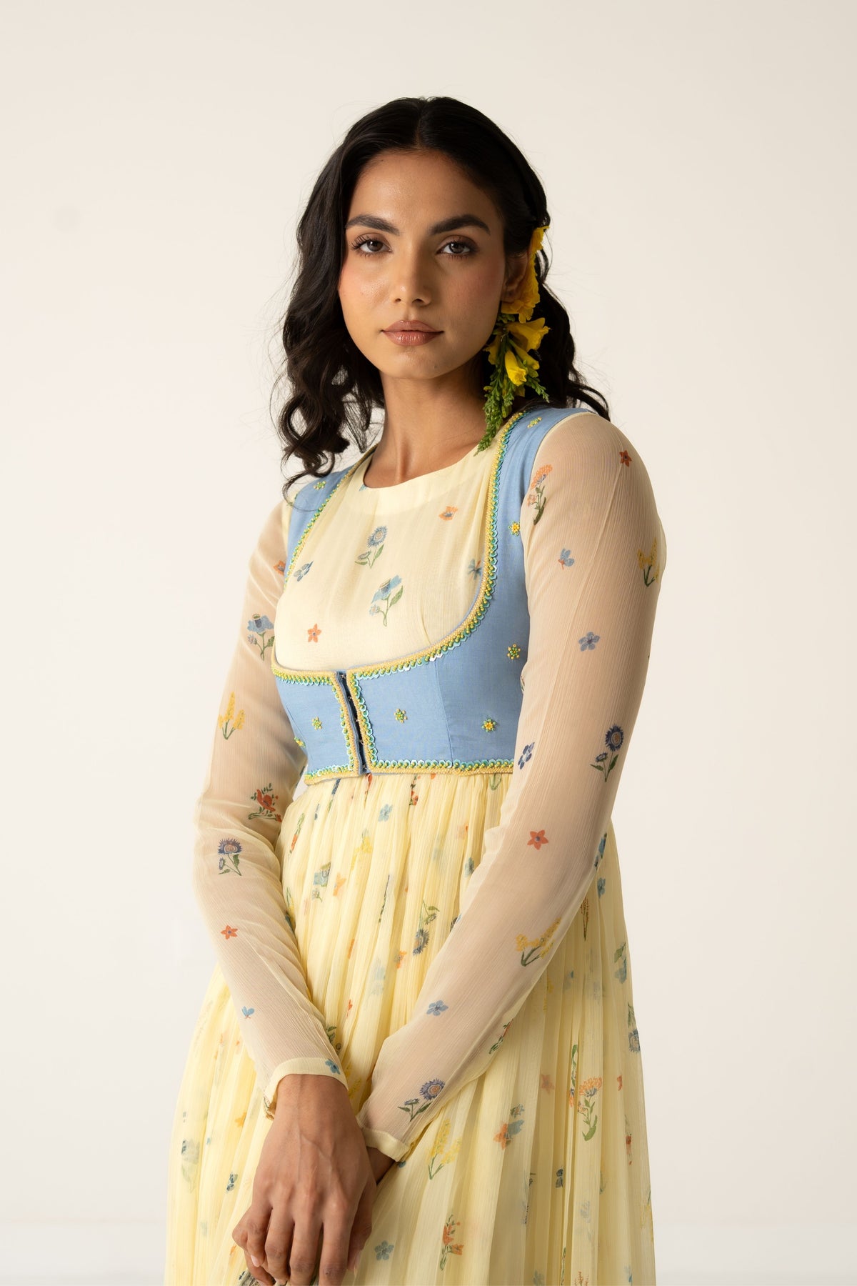Flora Anarkali Set