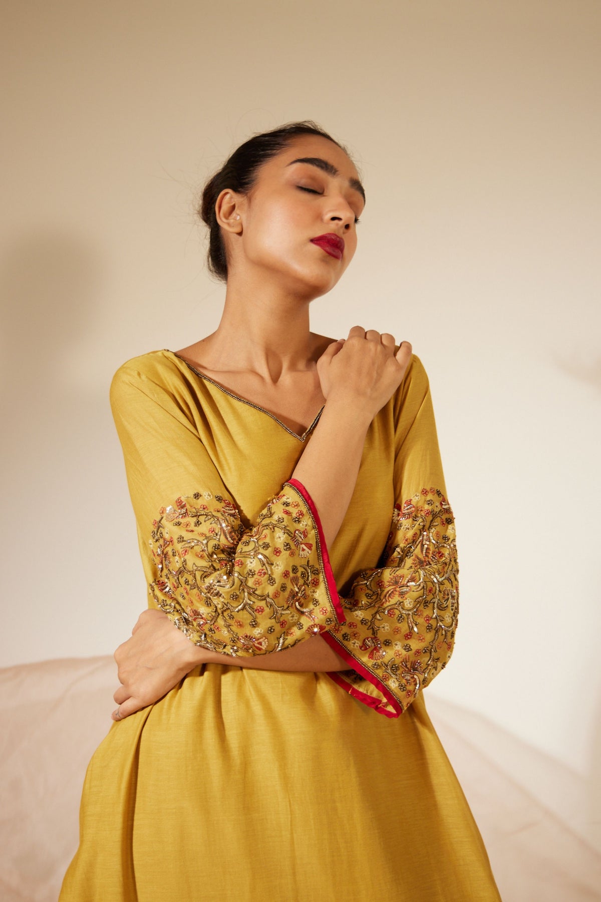 Yellow Gulaal Kurta