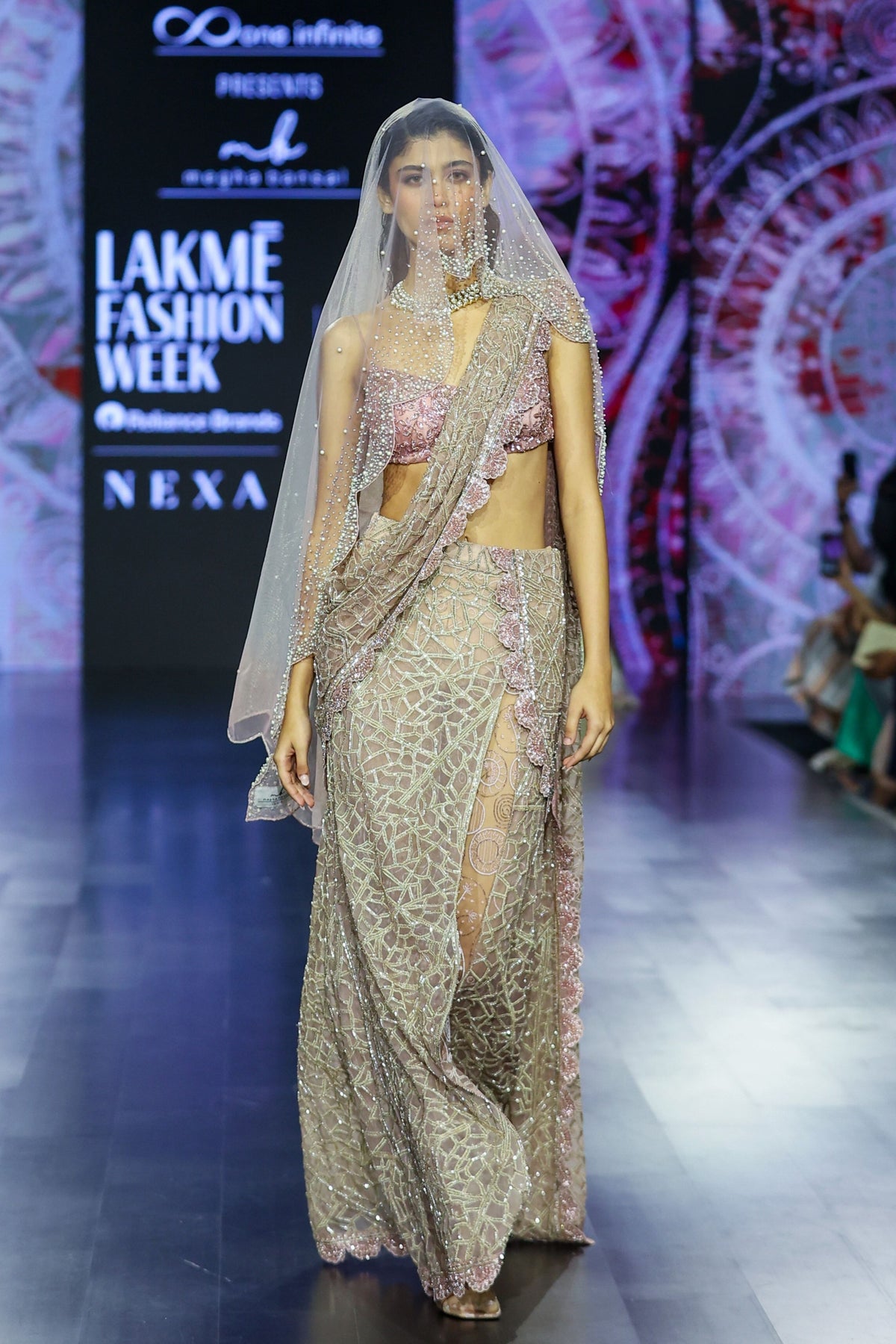 Diana Drape Saree Set