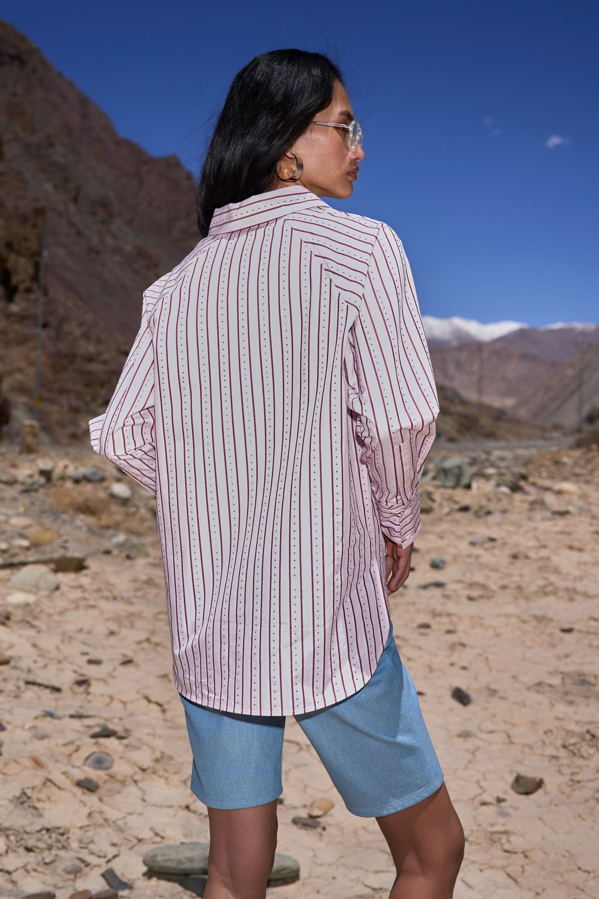 Swarovski Stripe Shirt