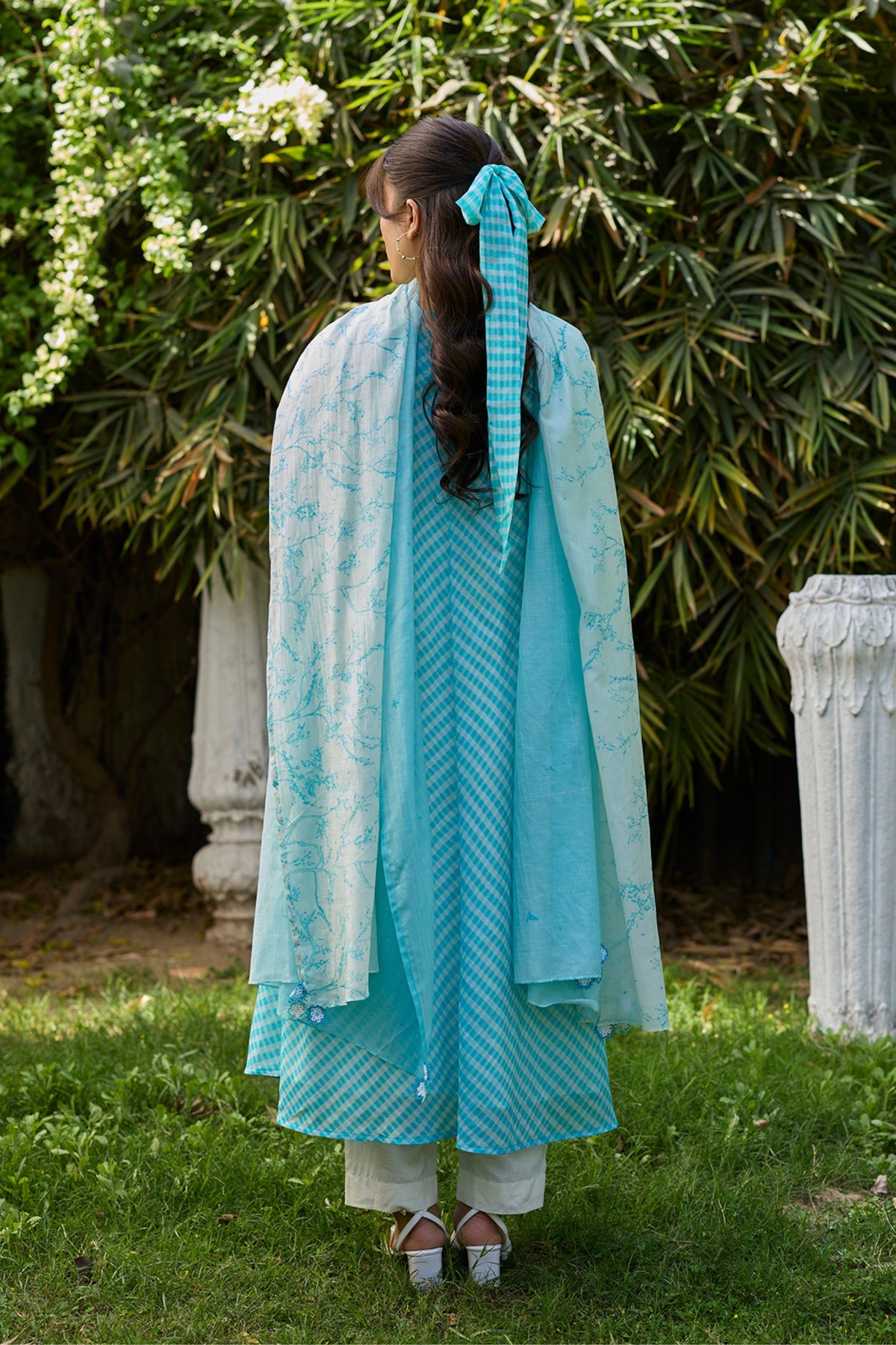 Joyful Paths Blue Kurta Set