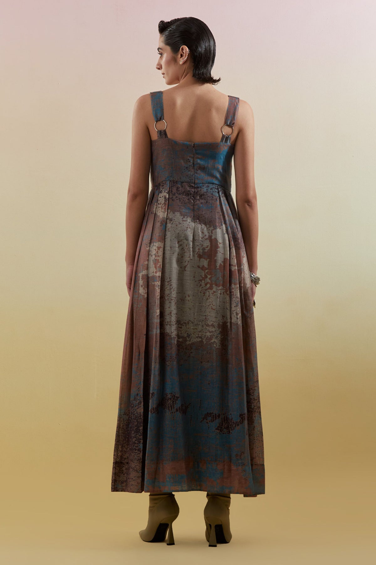 Gliss Brown Dress & Jacket
