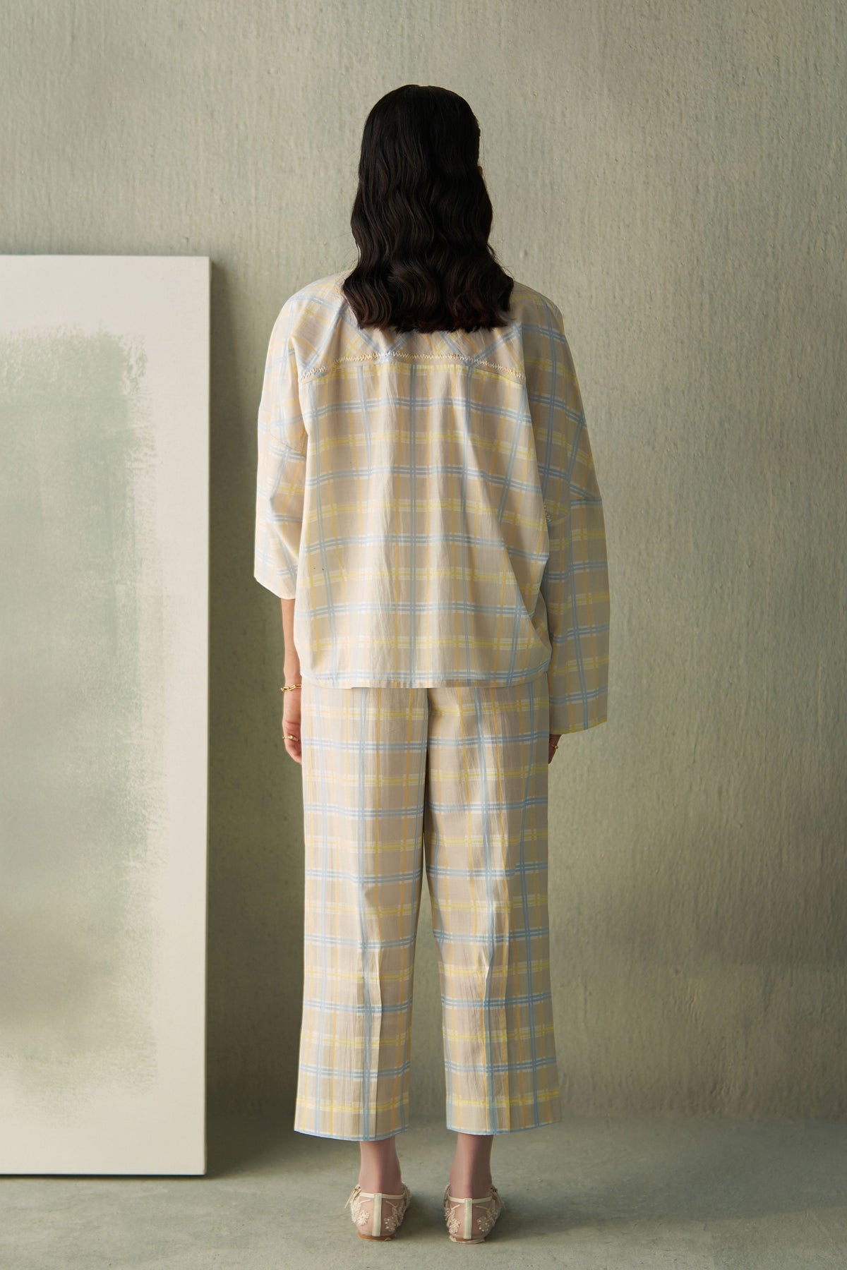 Popcorn Check Trouser