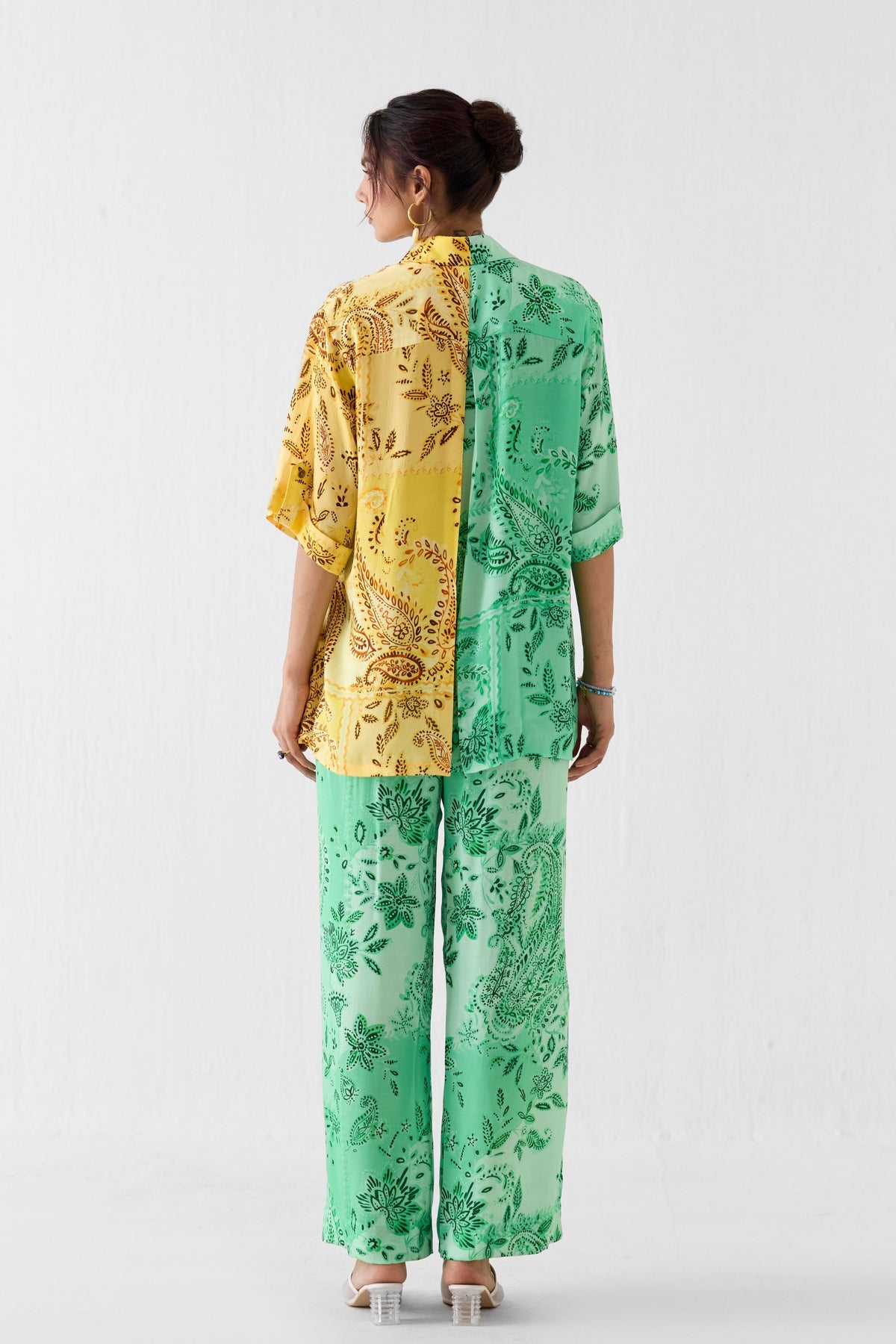 Buta Half and Half Shirt Set