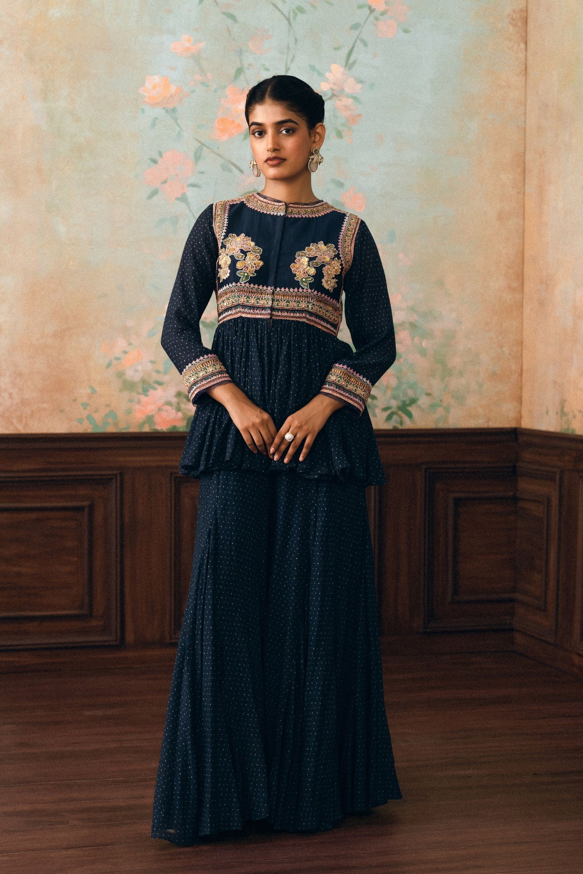 Merlia Peplum Set