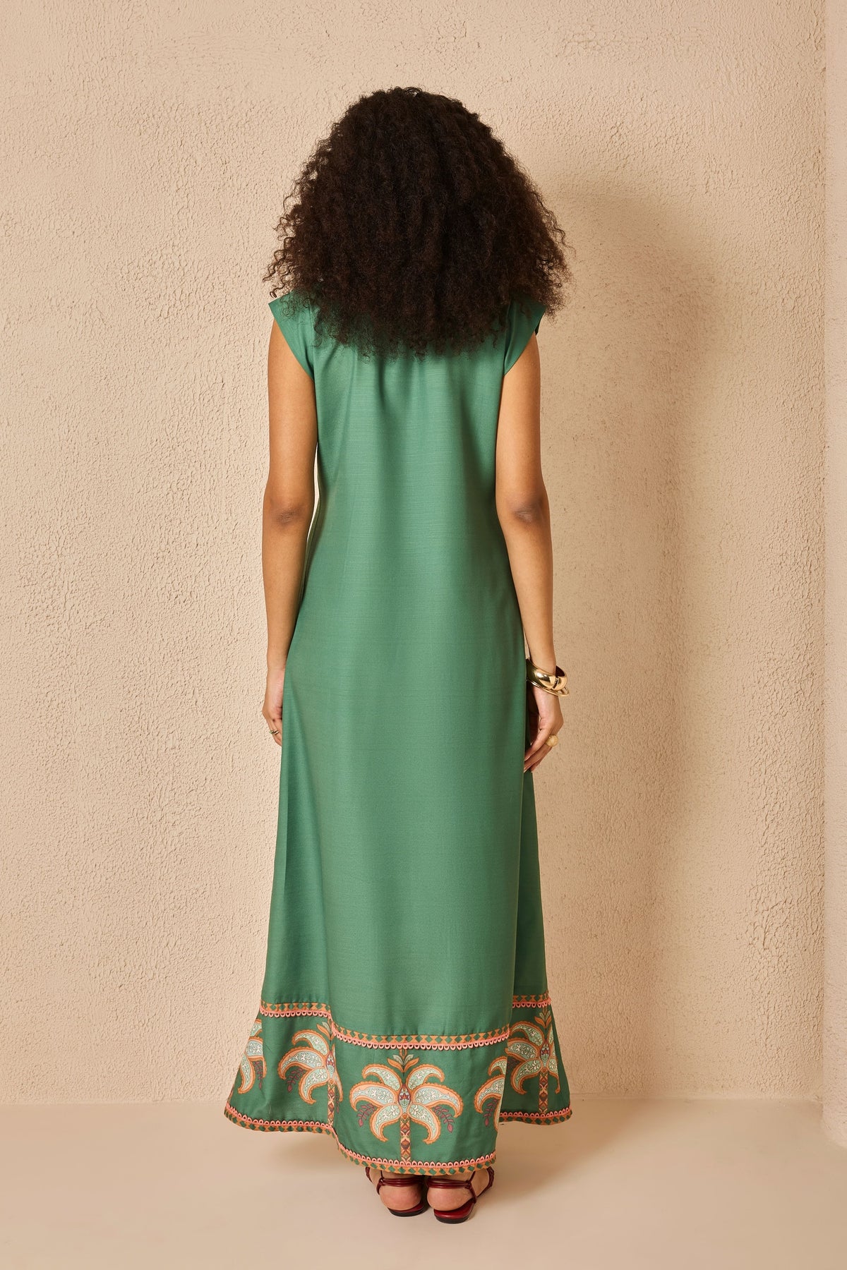Palma Green Dress