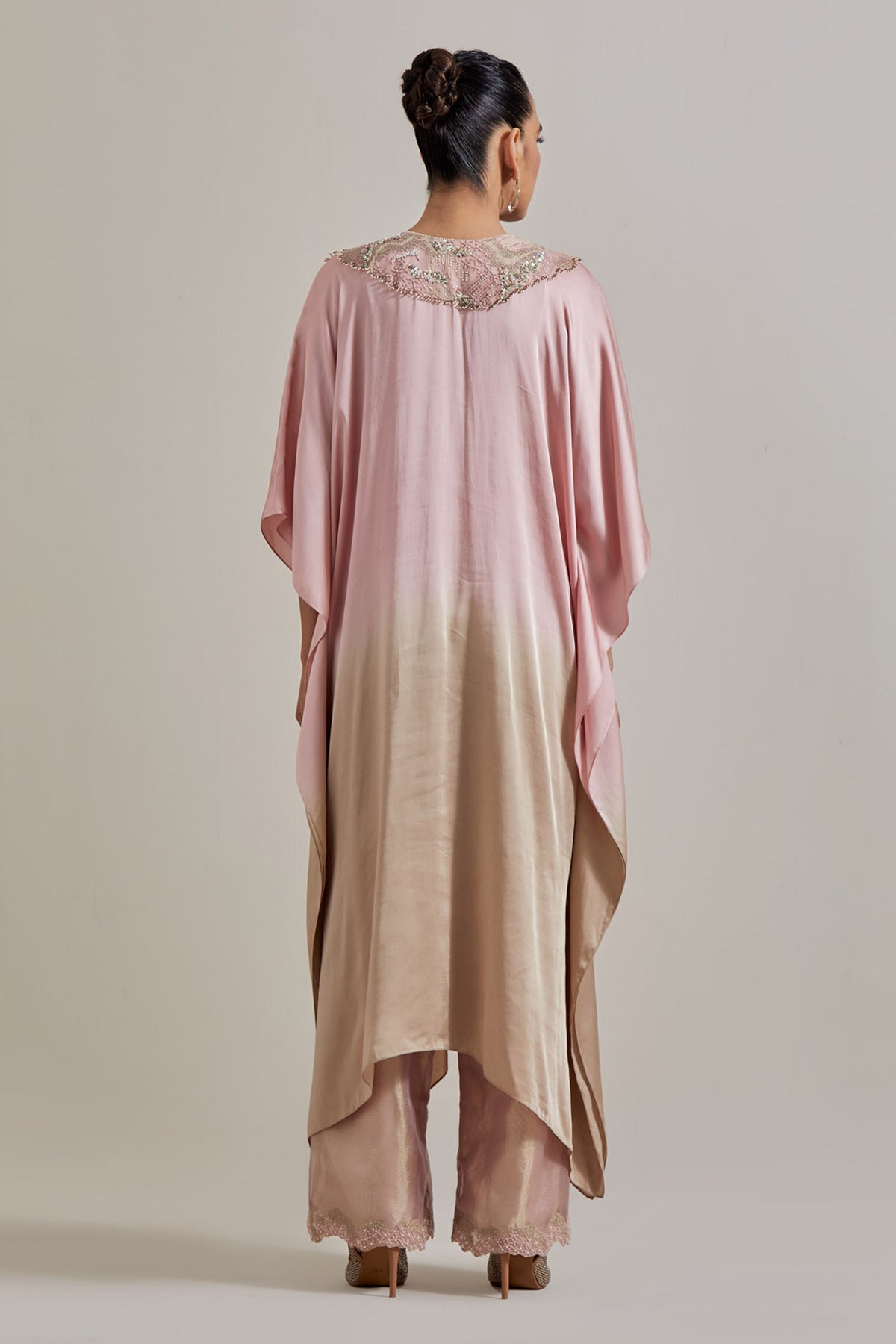Draped Kaftan Set