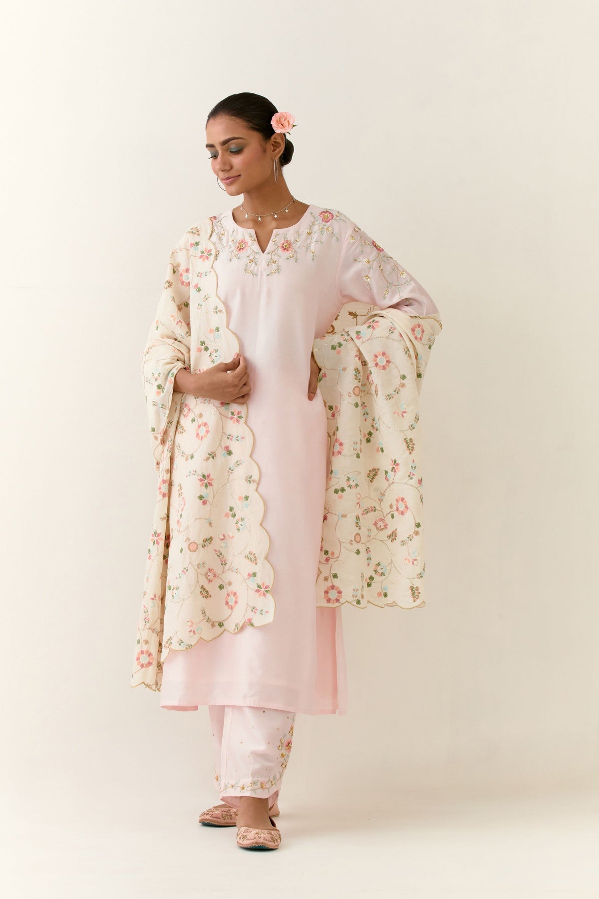 Pink Kurta Set
