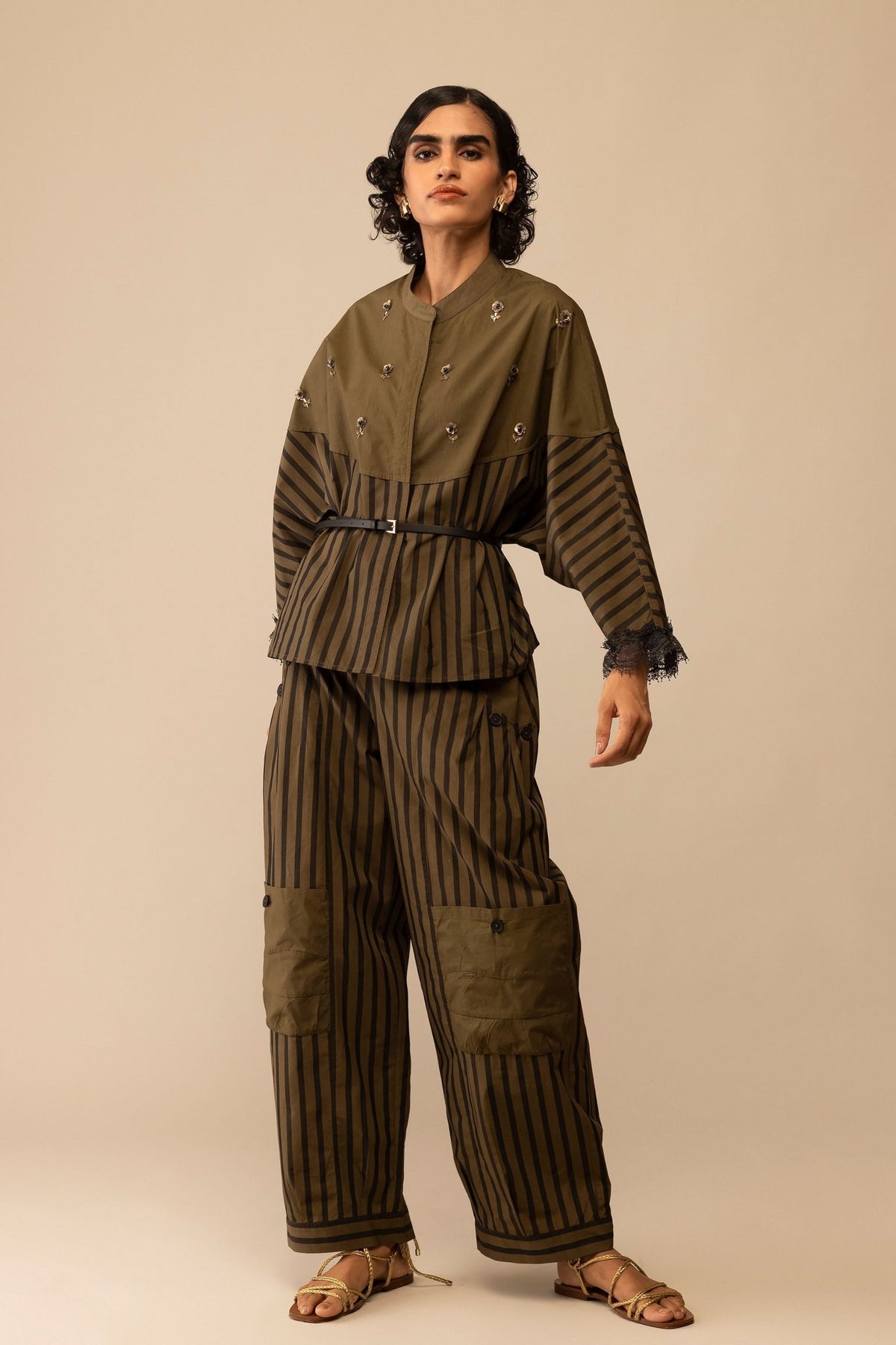 Emma Olive Top - Bunka - Elahe