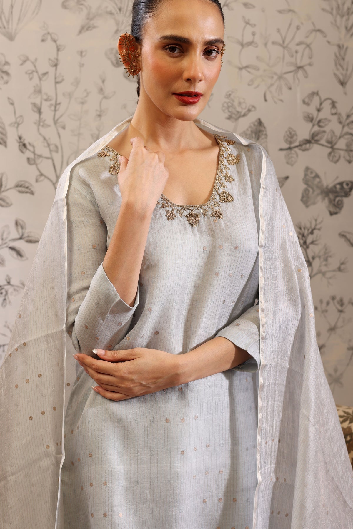 Padmini Blue Kurta Set