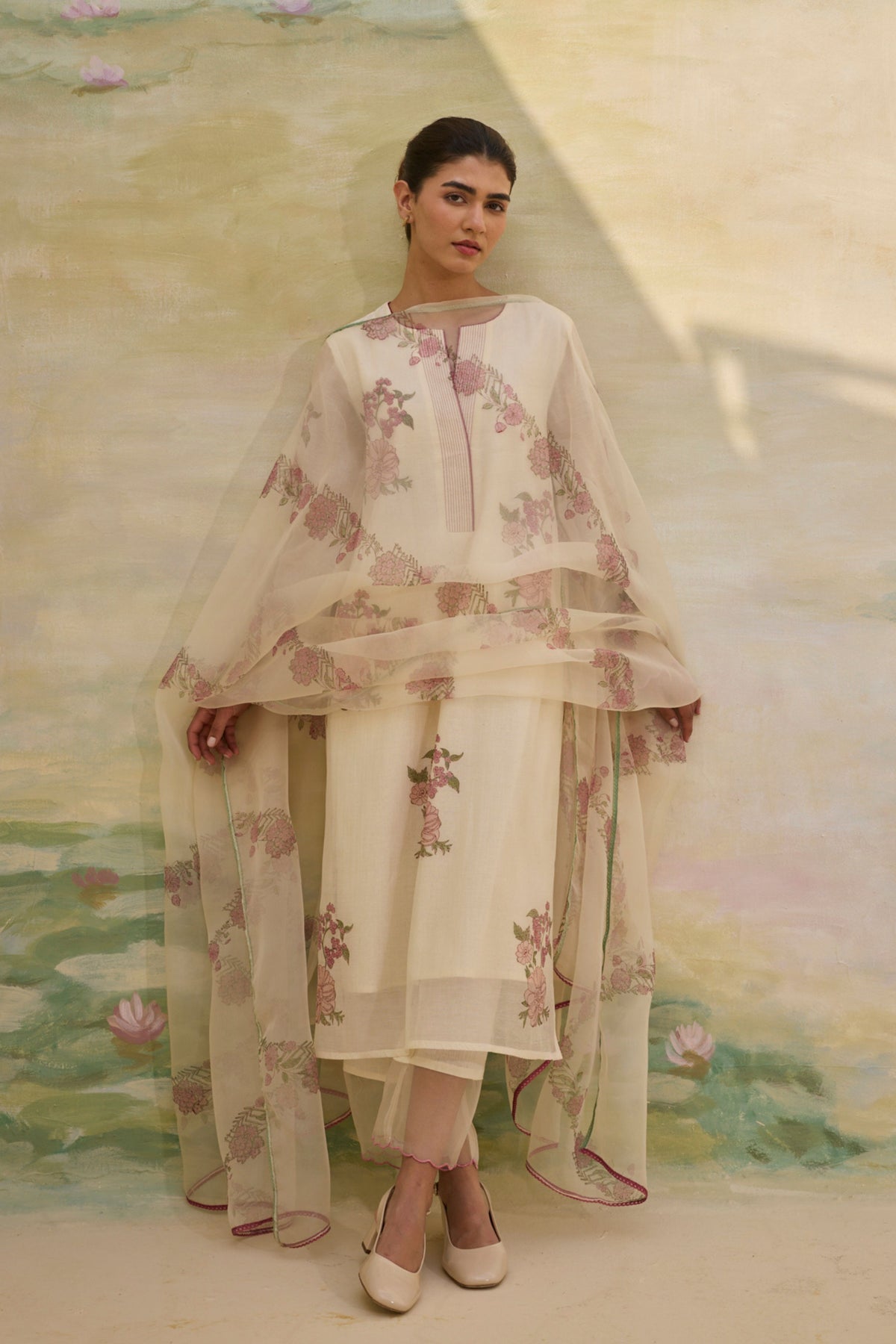 Charm Ivory Kurta Set