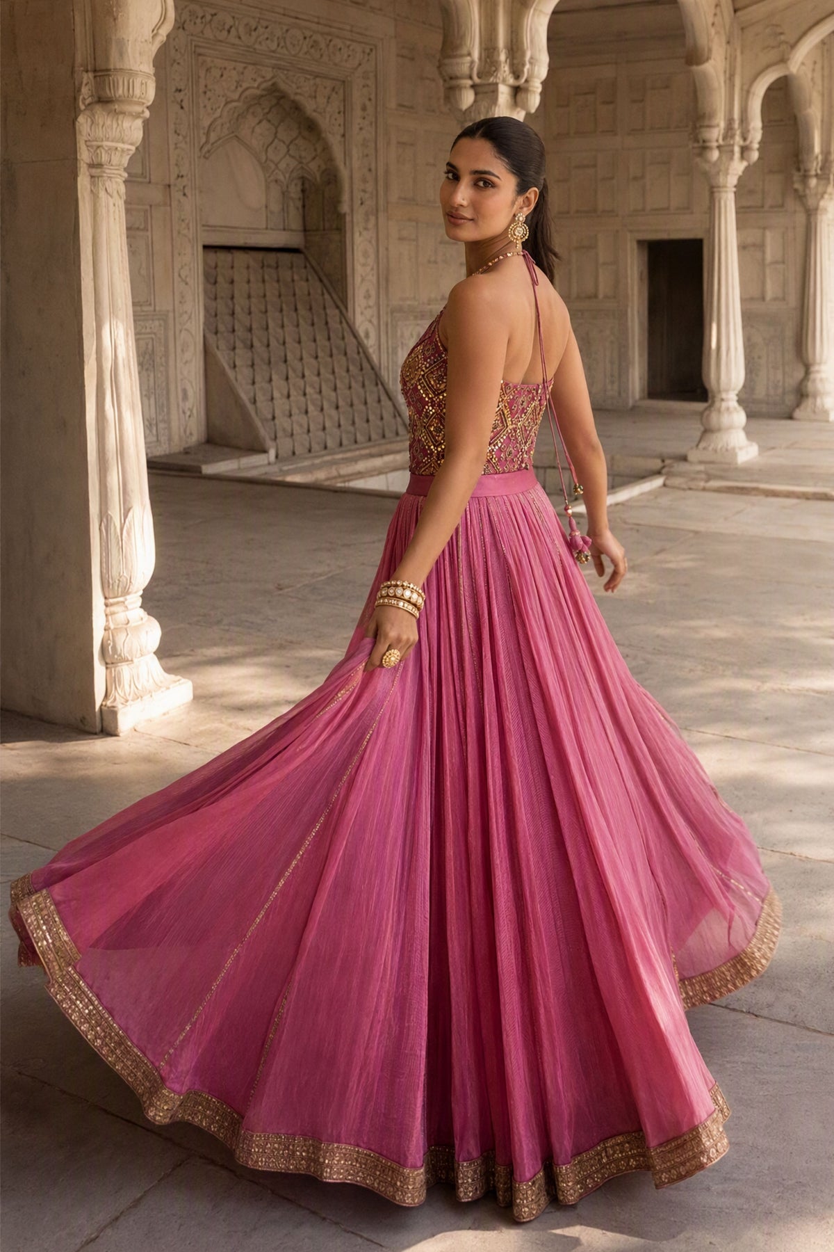 Rani Rivaaz Lehenga Set