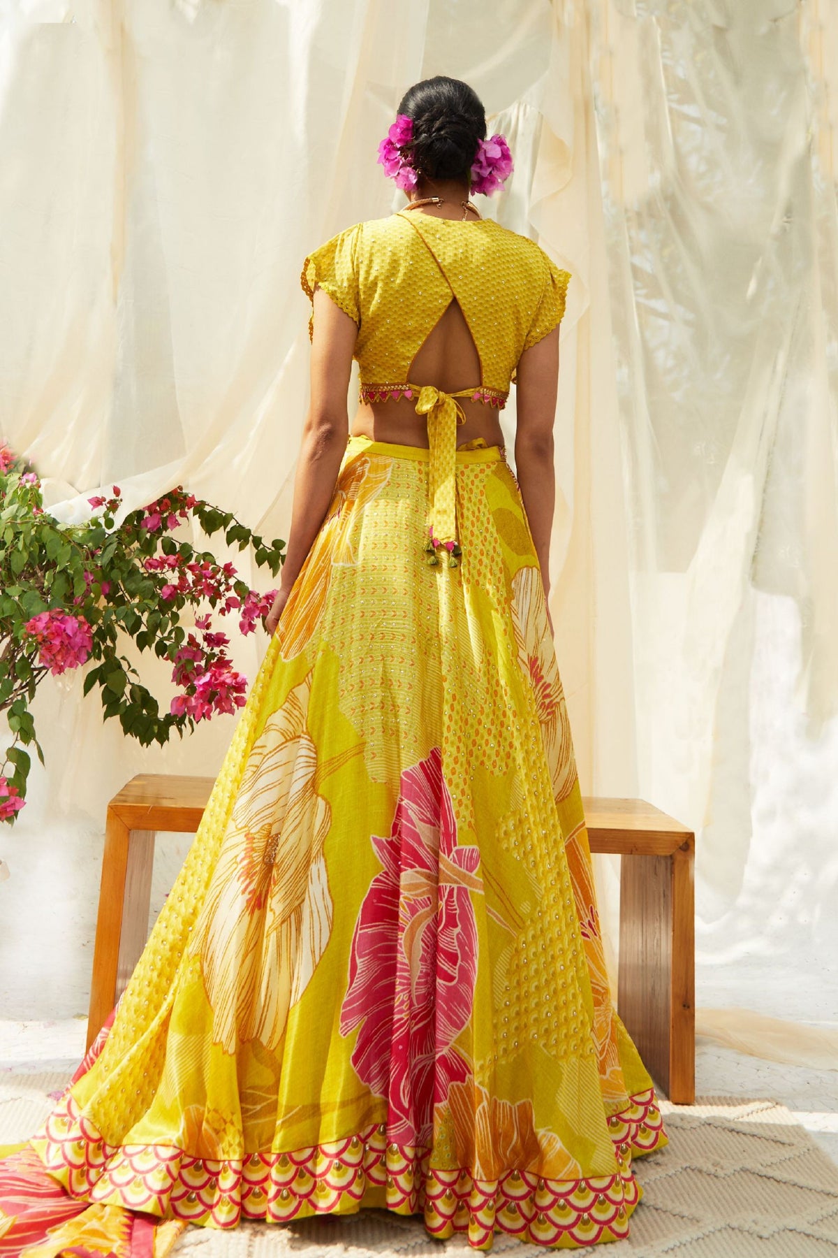 Yellow Lehenga Set