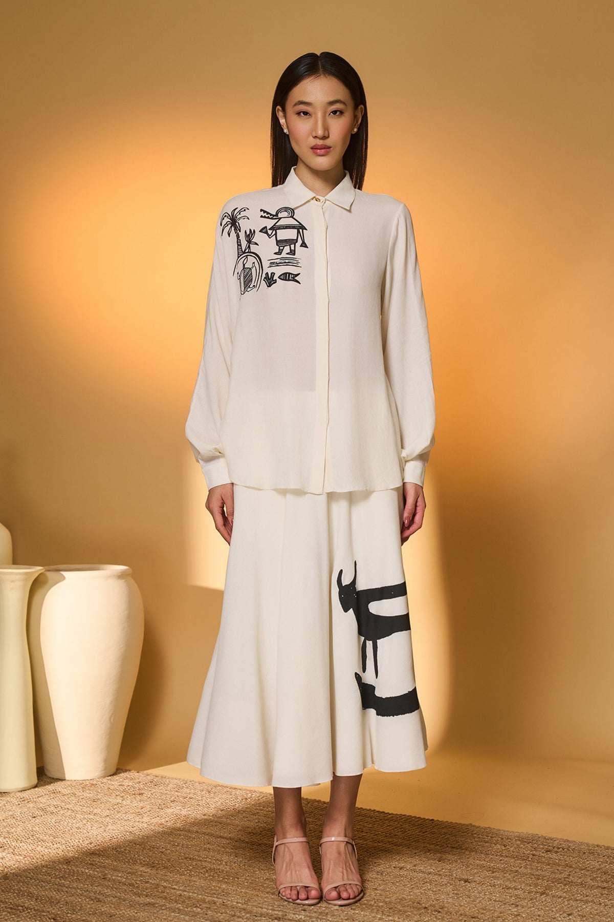 Moo Meadow Skirt Set
