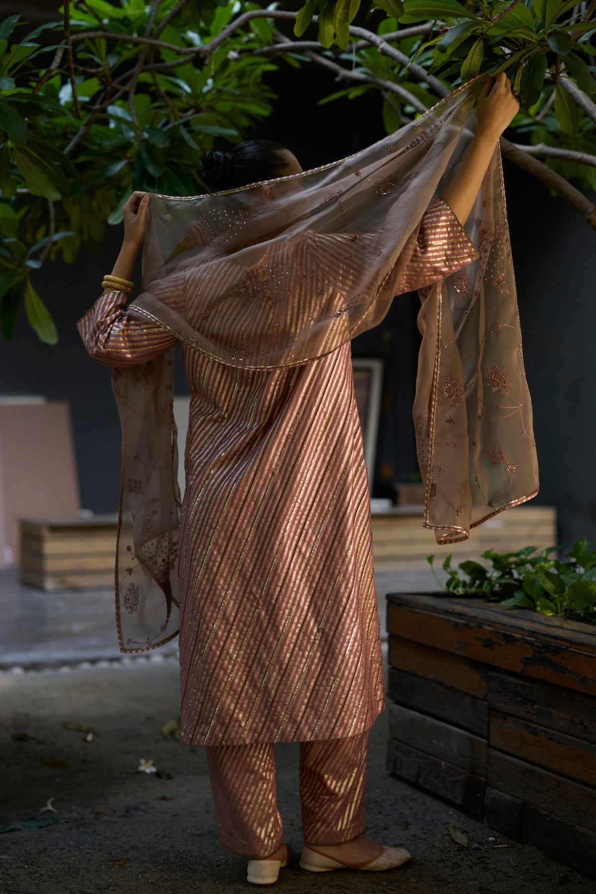 Pink Naad Kurta Set