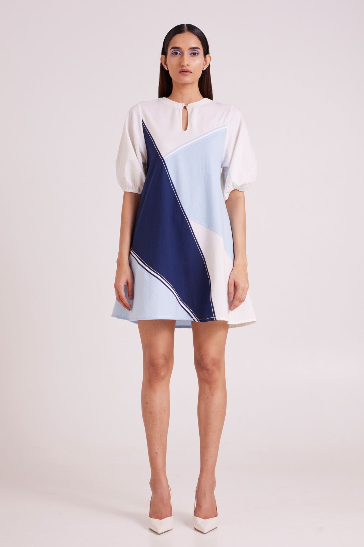 Juno Segmented Tide Dress