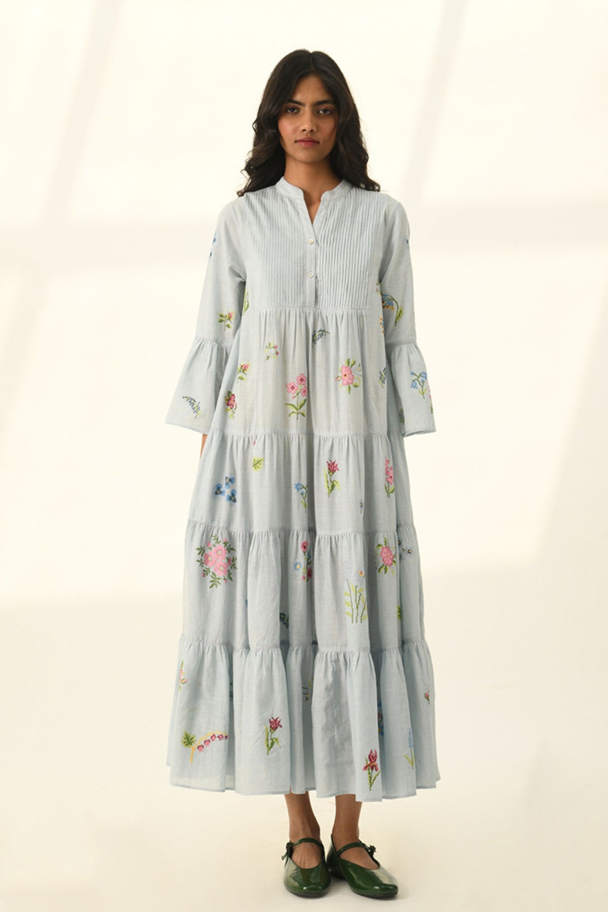 Corymbifera Embroidered Dress
