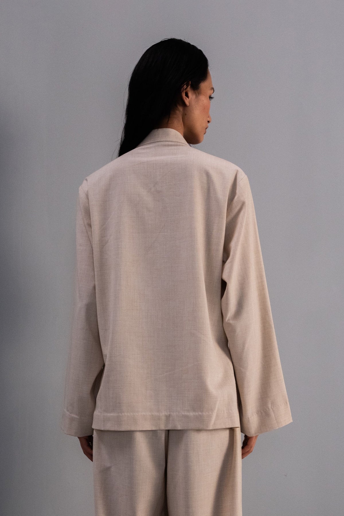 Warm Beige Overshirt
