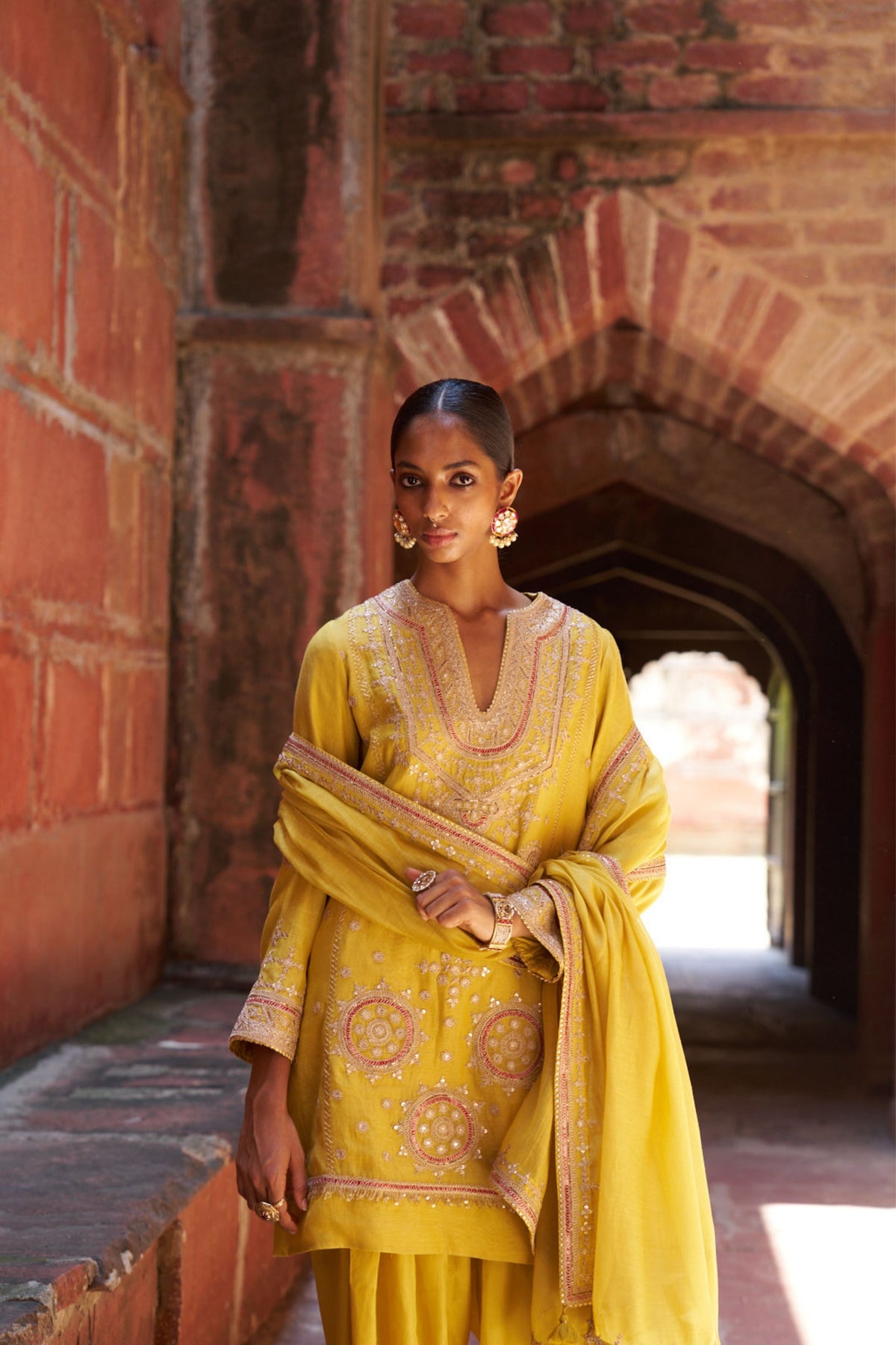 Yellow Moon Salwar Set