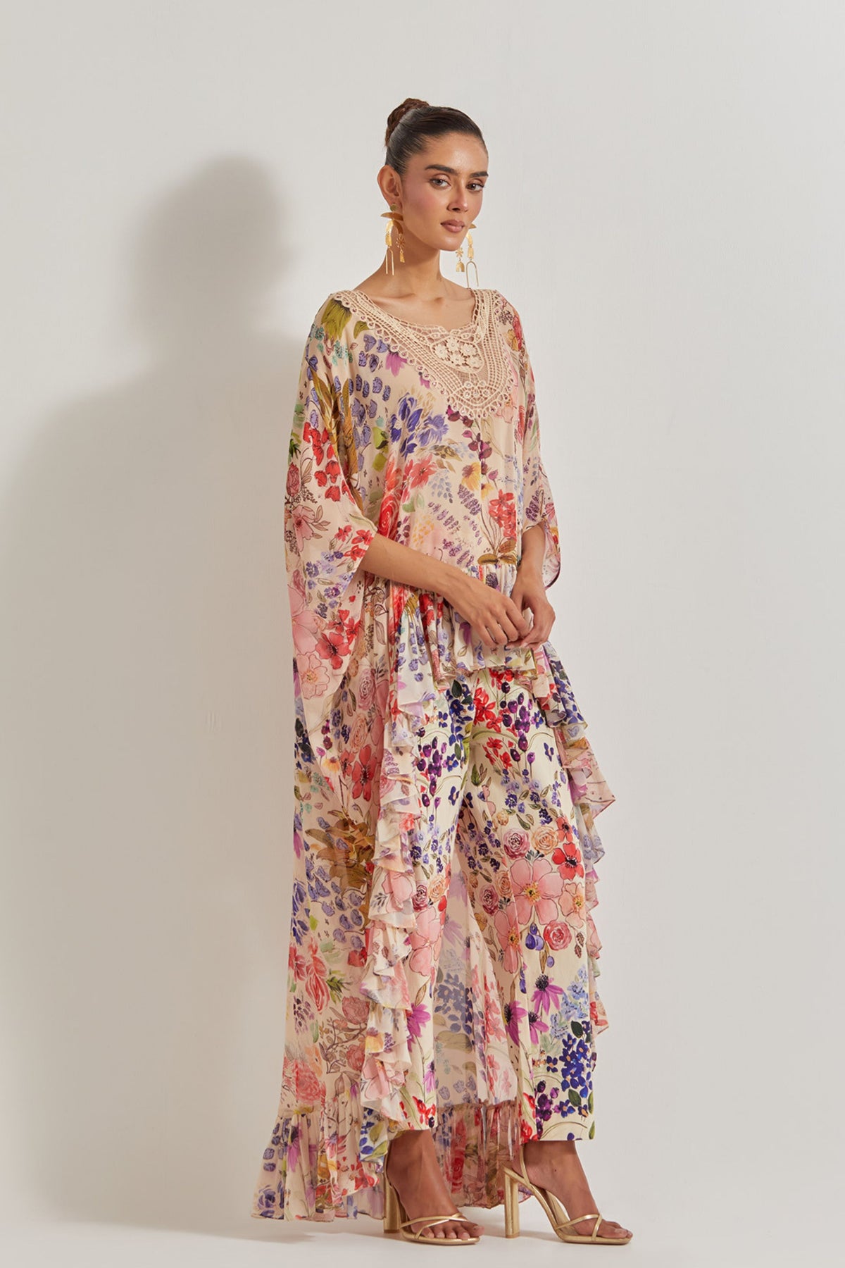 Blooming Burst Tunic Set