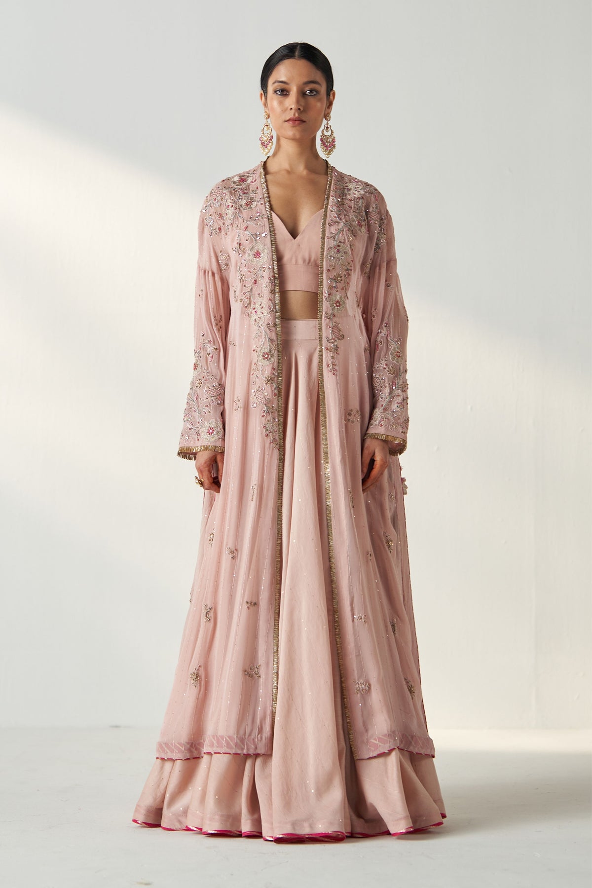 Zoya Blush Pink Lehenga Set