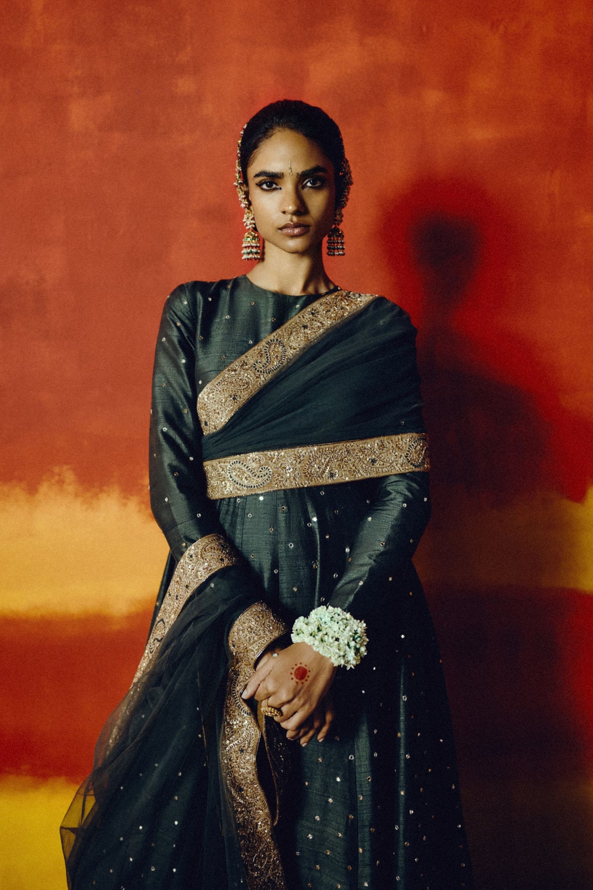 Valli Anarkali Set