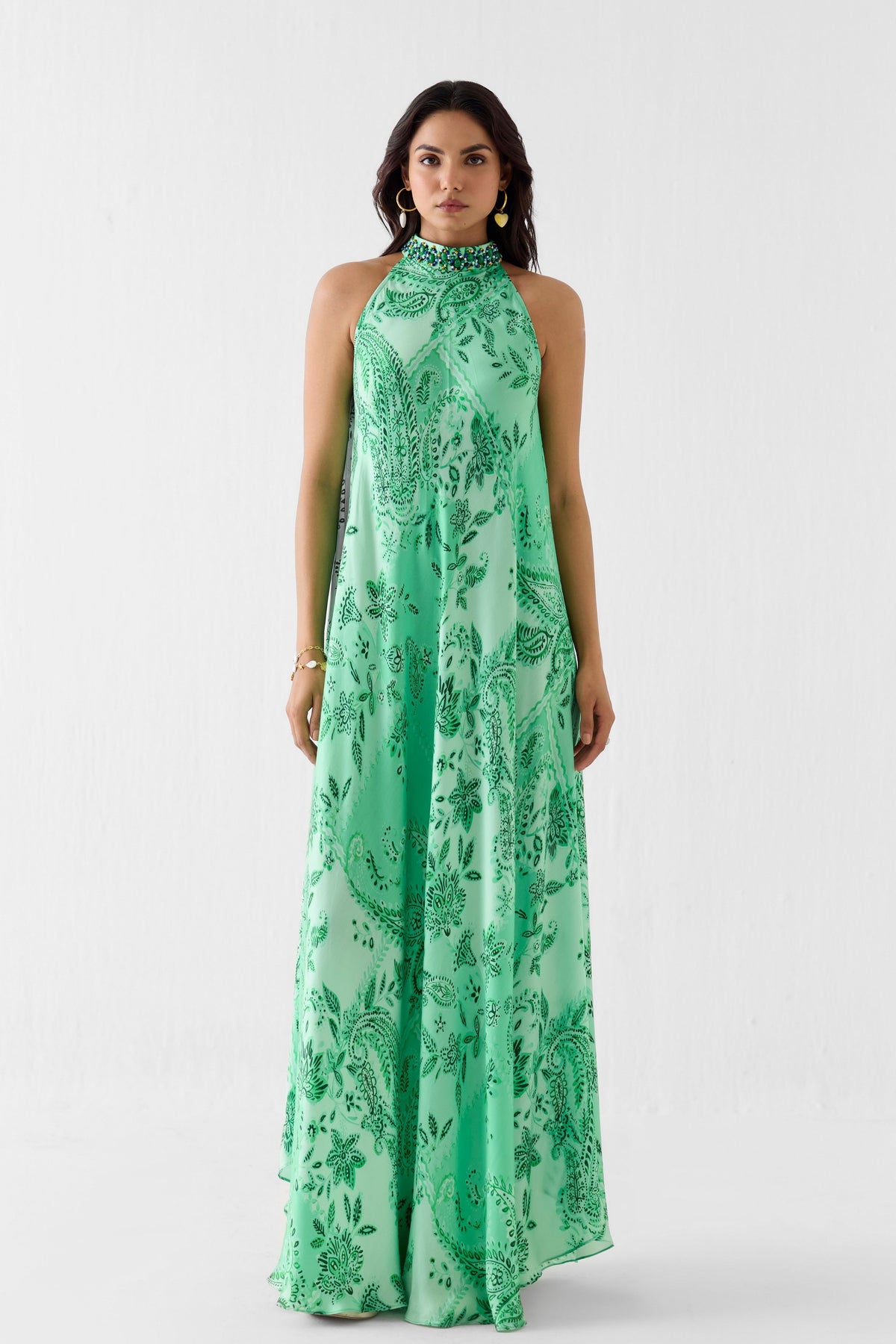 Buta Halter Dress