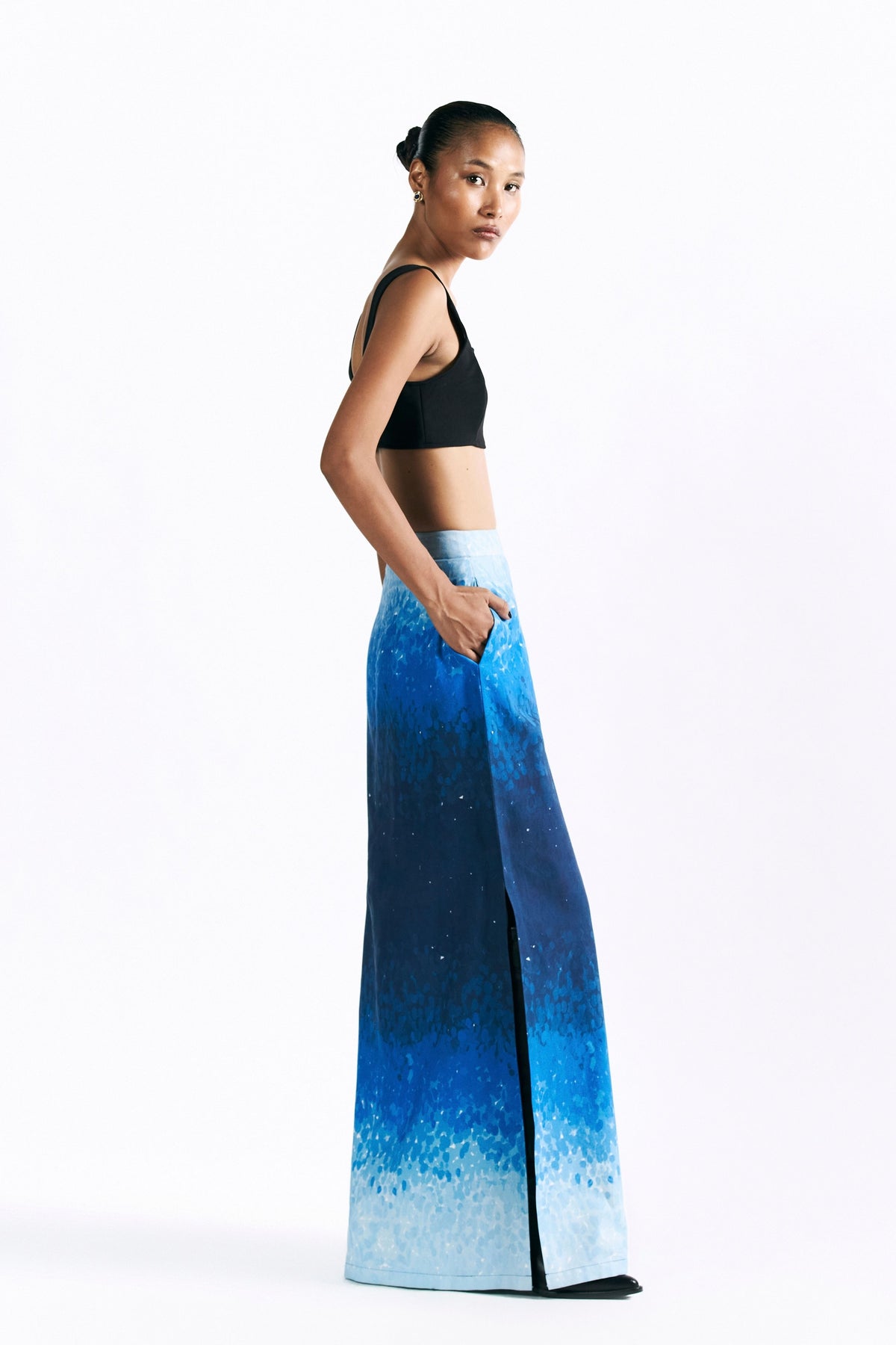Mosaic Cobalt Skirt