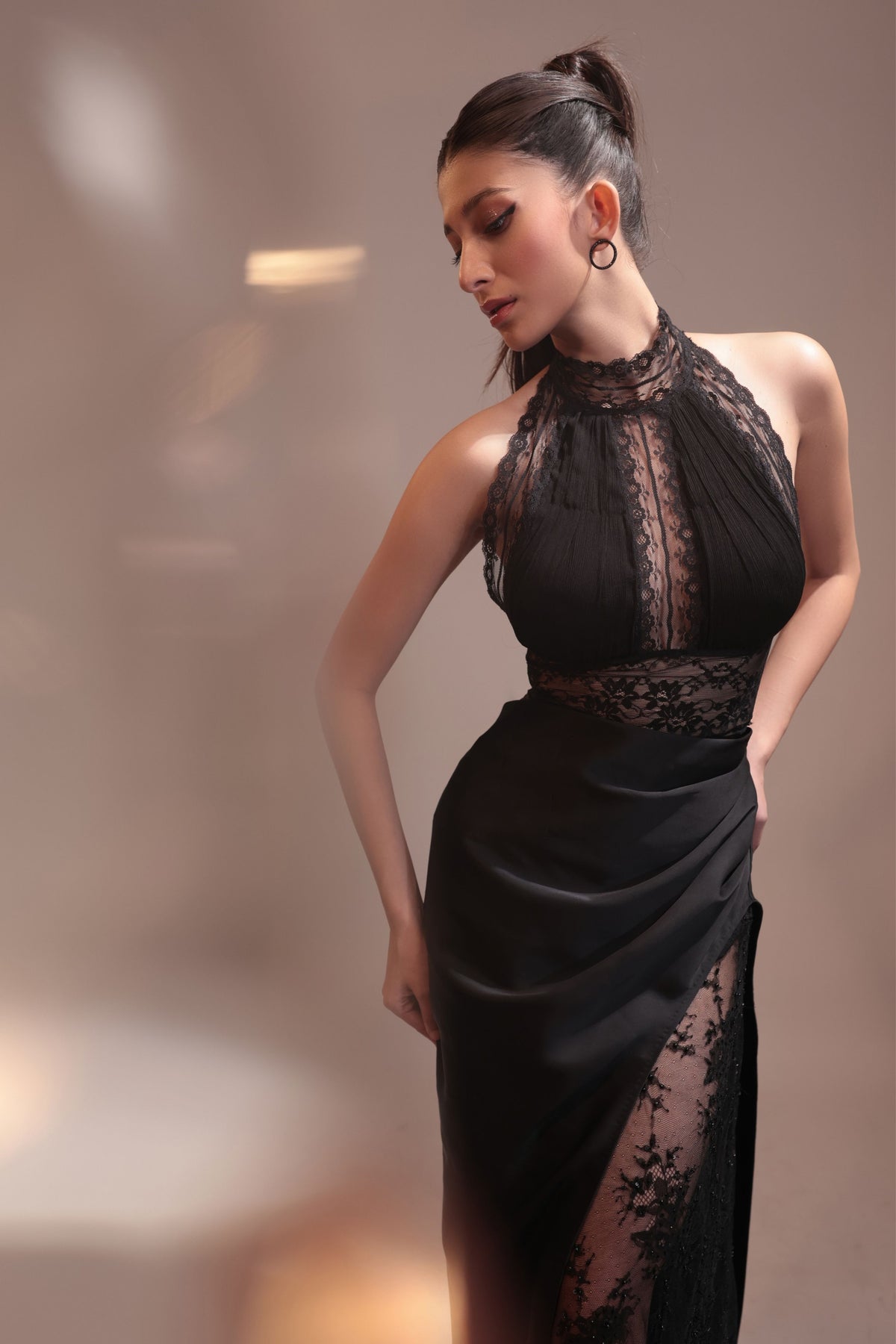 Ombrelle Draped Skirt Set