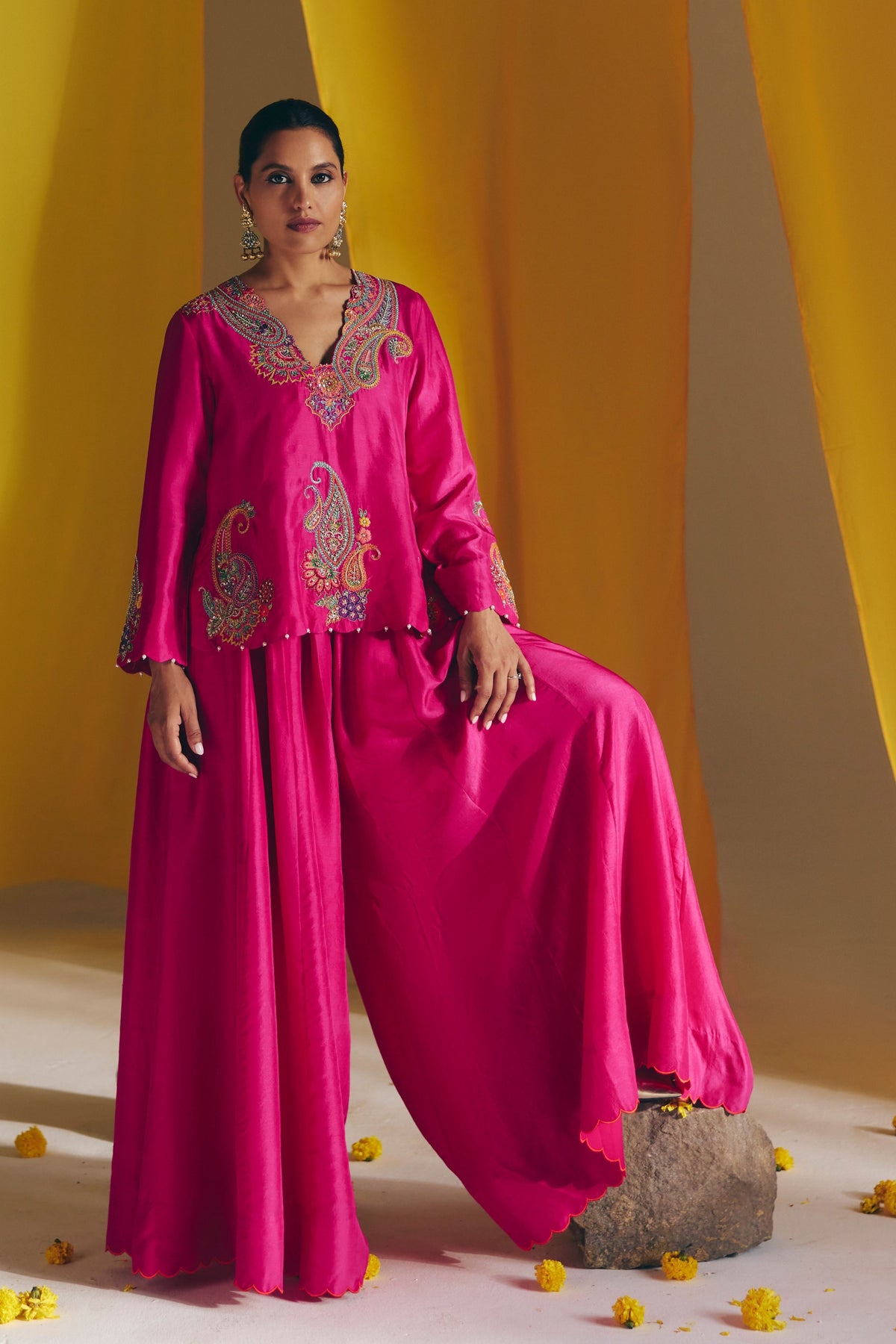 Samhita Short Kurta Set