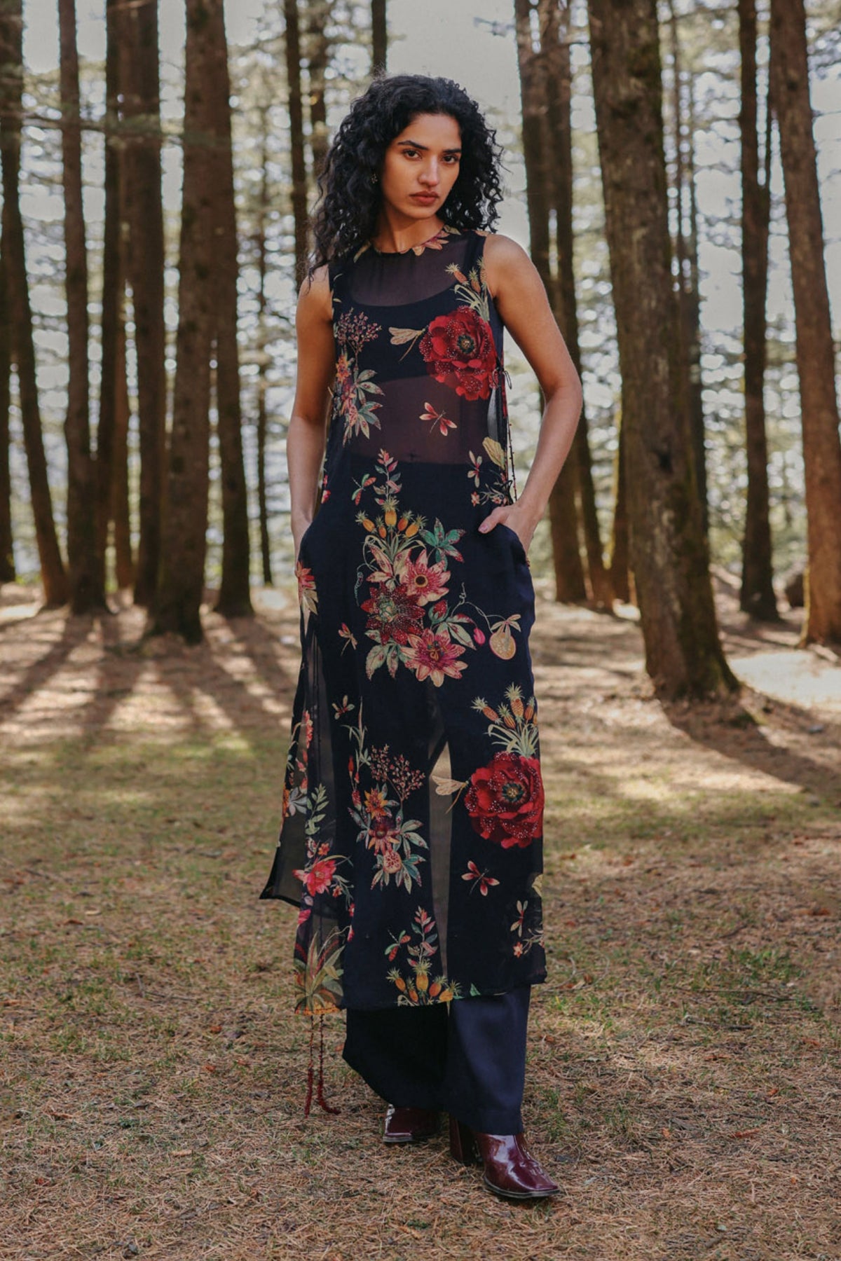 Night Current Tunic Set