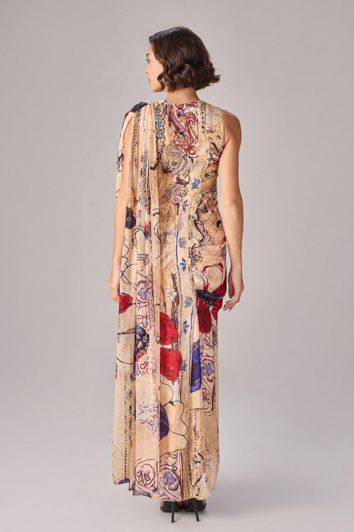 Vintage Block Sadie Dress With Inner