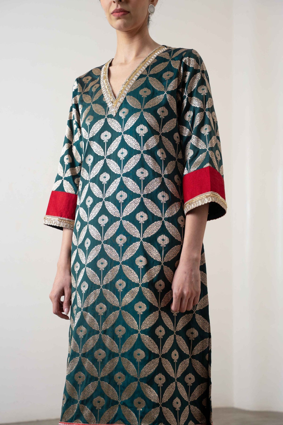 Masoom Green Kurta Set