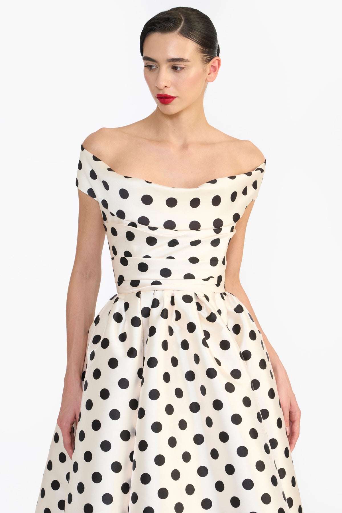 Off Shoulder Midi Dress