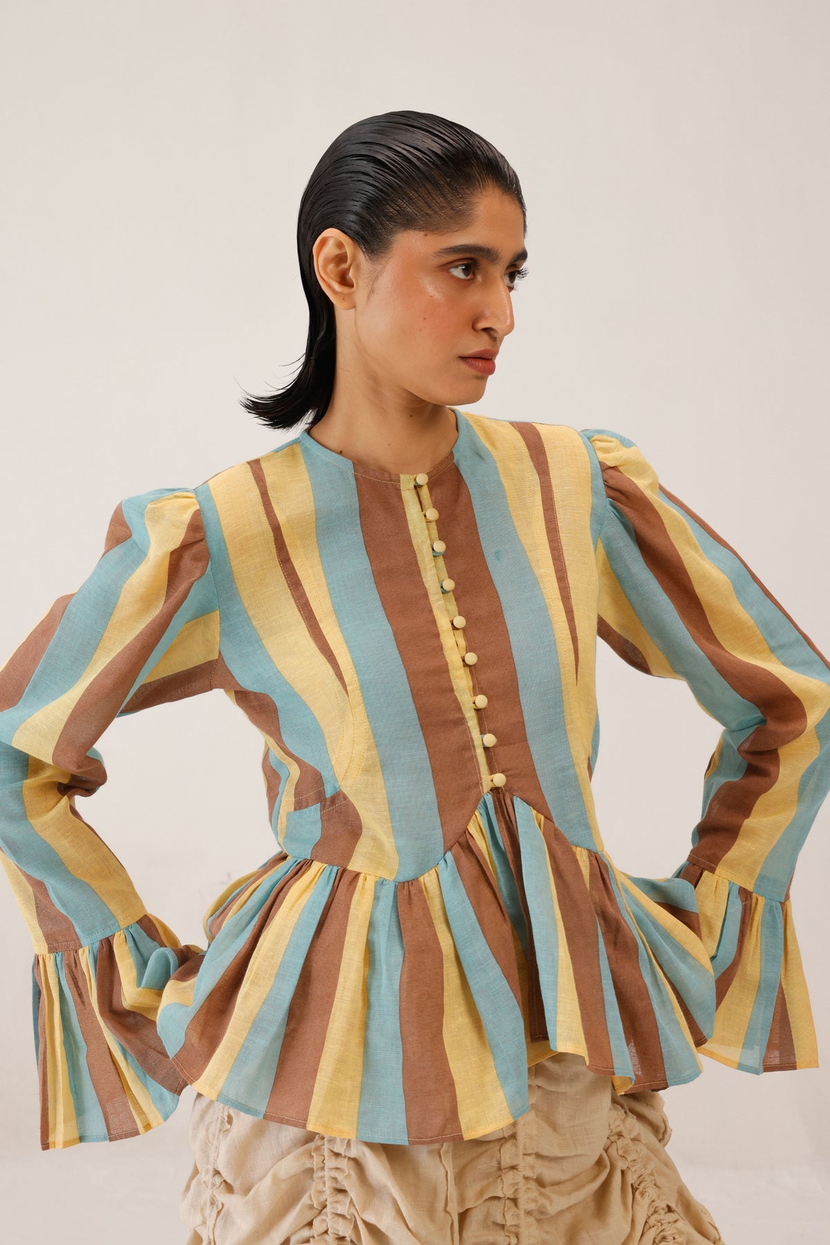 Frilled Jae Top
