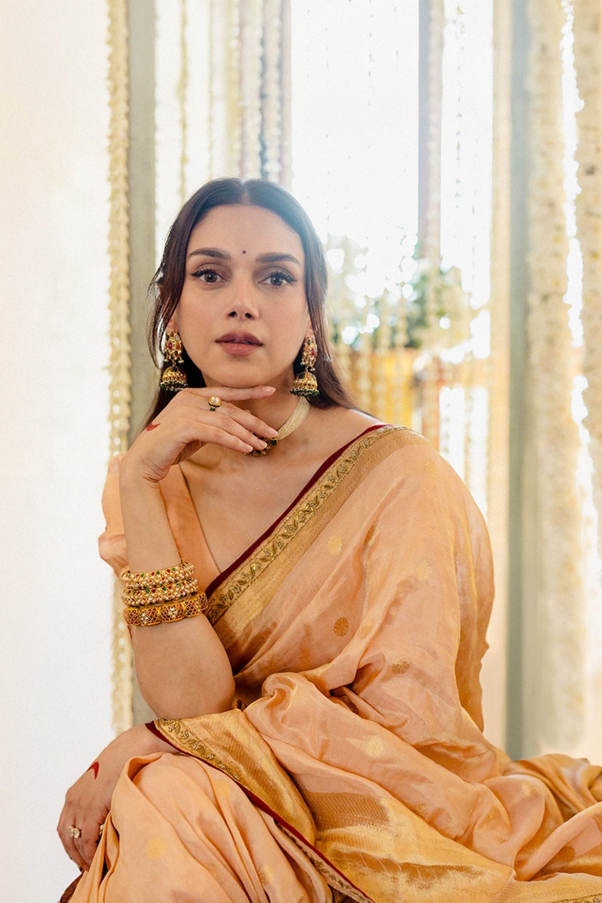 Amina Blush Pink Saree