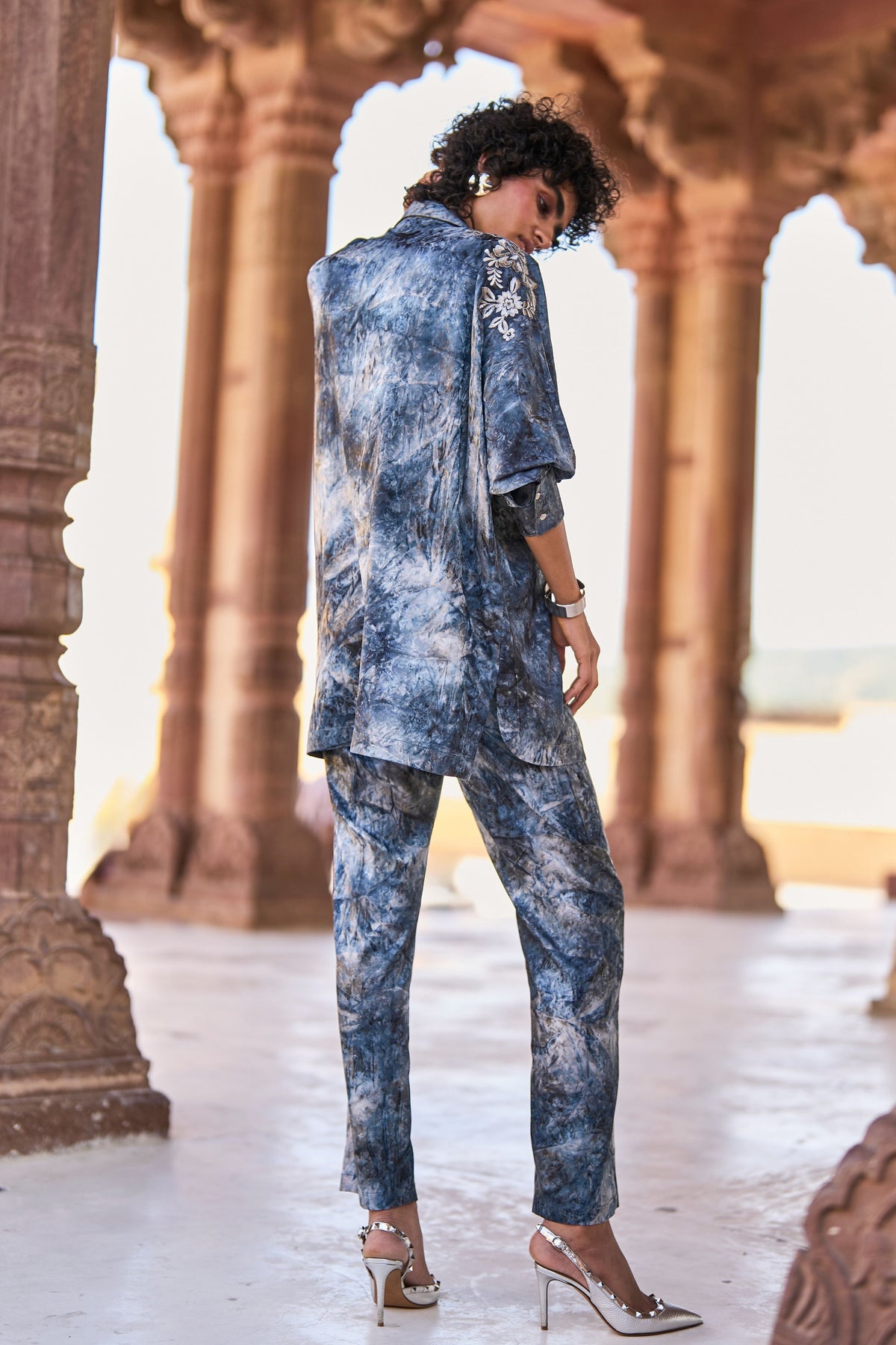 Boxy Embroidered Set