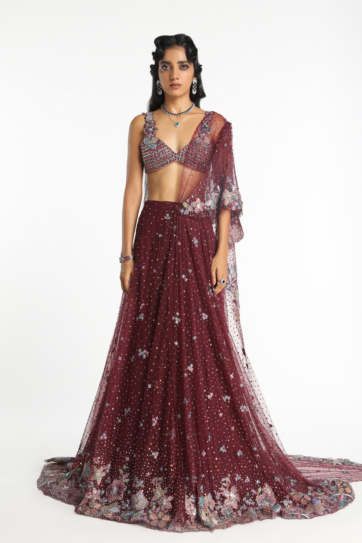 Mireille Lehenga Set