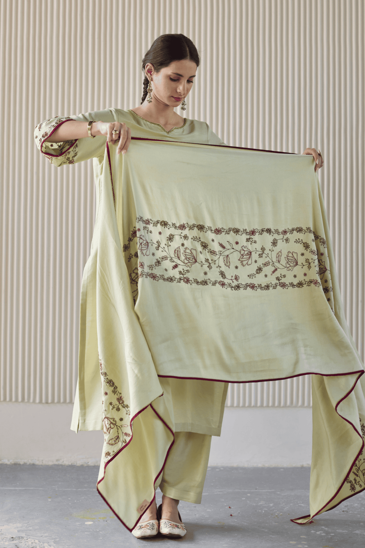 Green Noori Suit