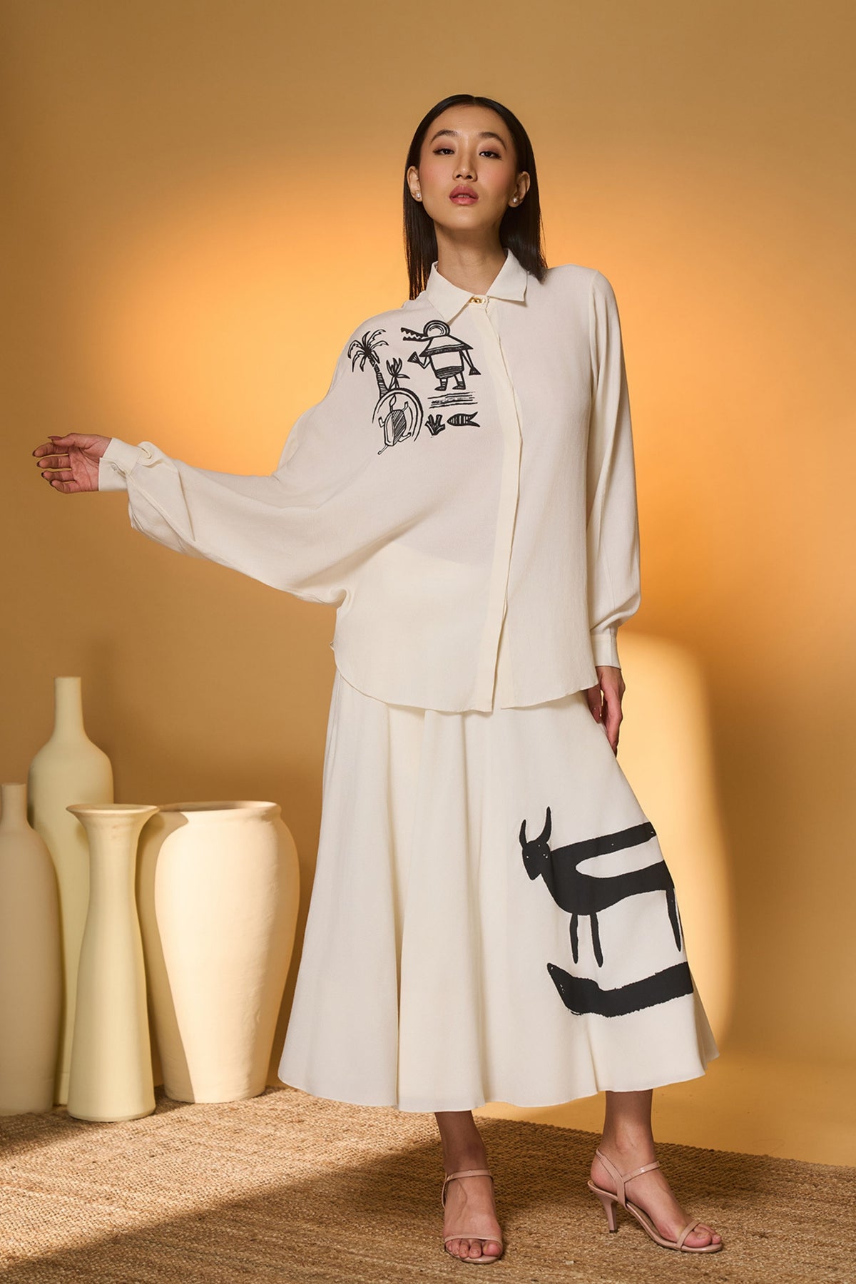 Moo Meadow Skirt Set