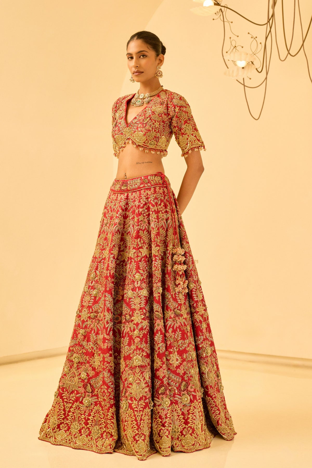 Zardozi Bridal Lehenga Set