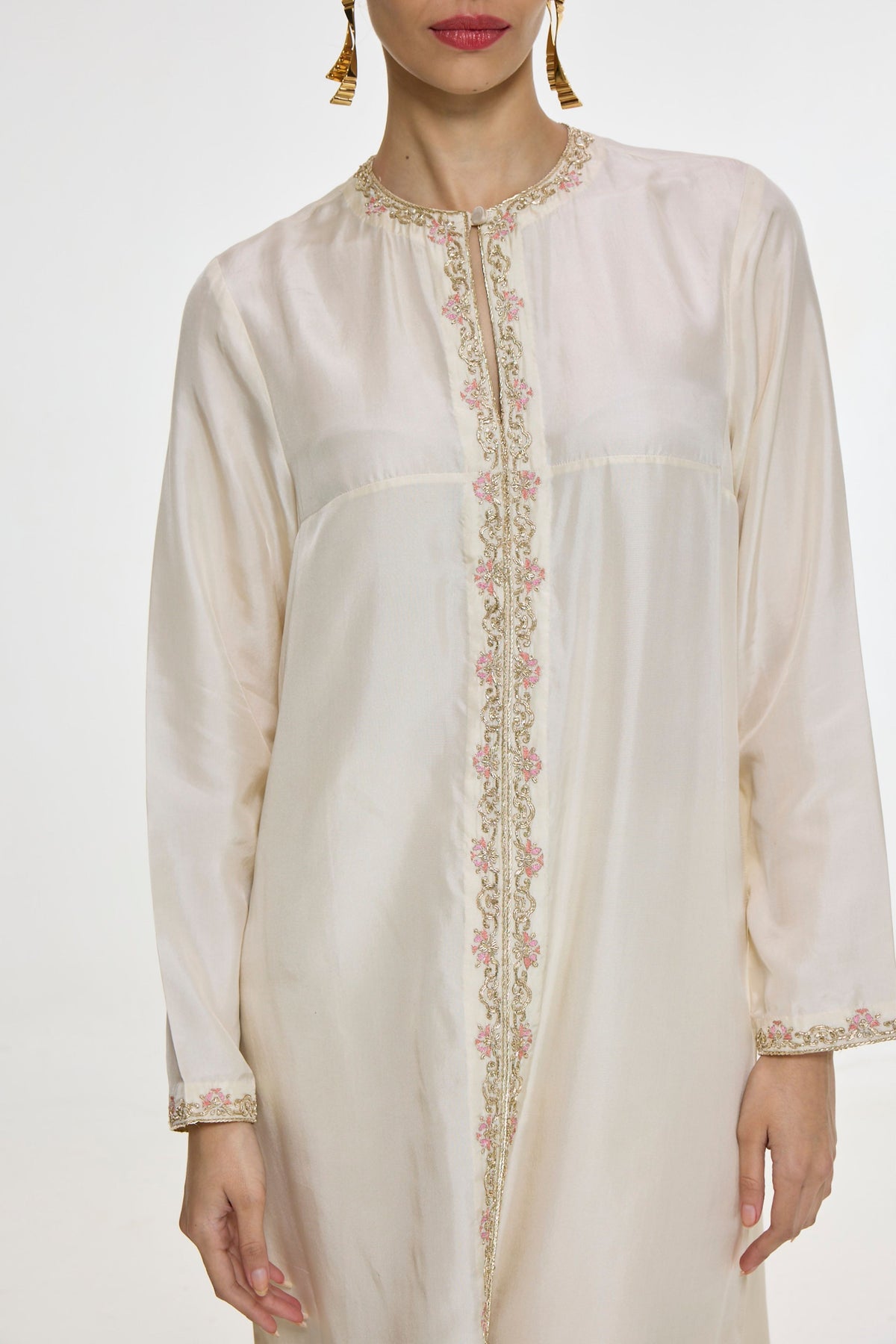 White Kurta Set