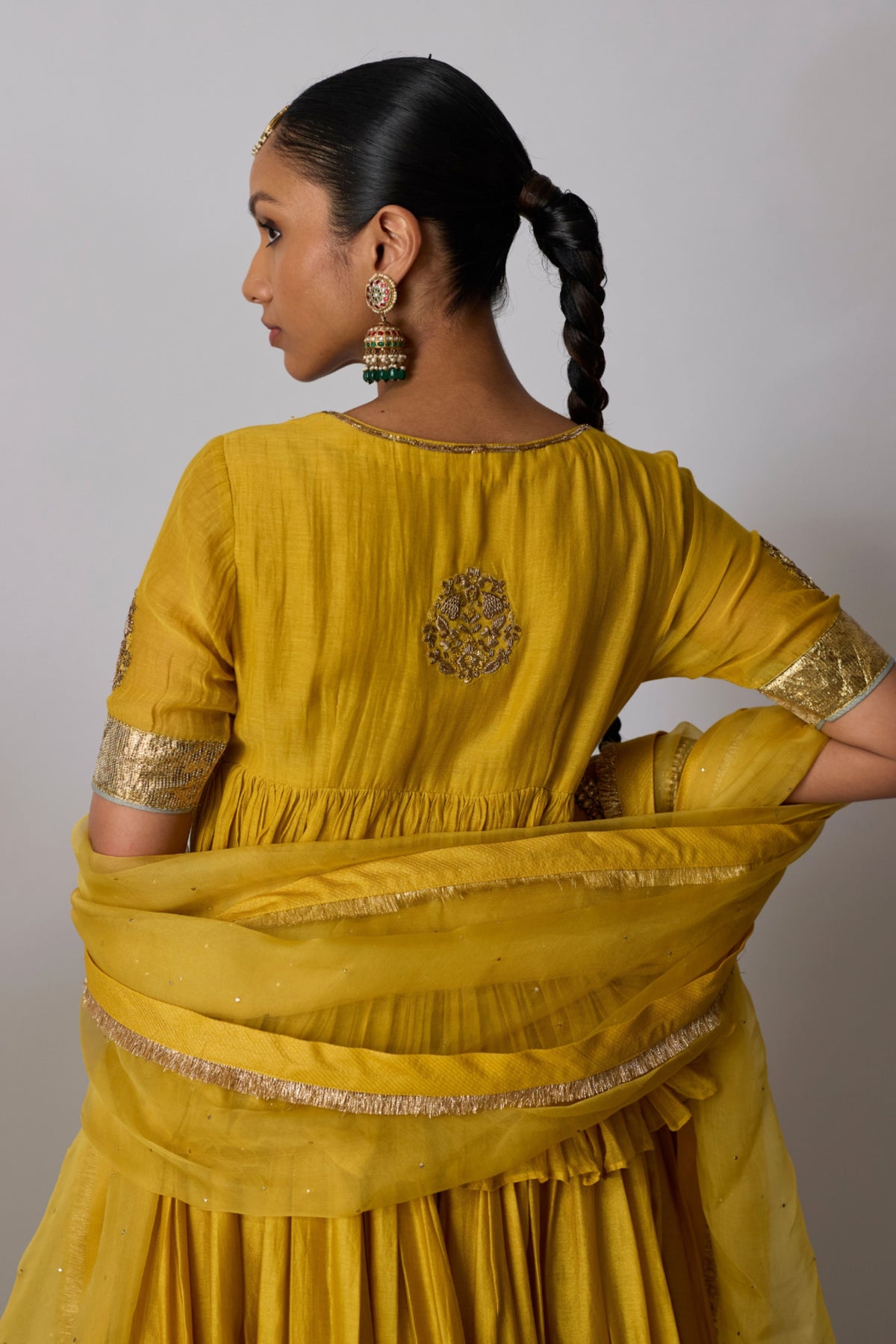 Kesari Lehenga Set