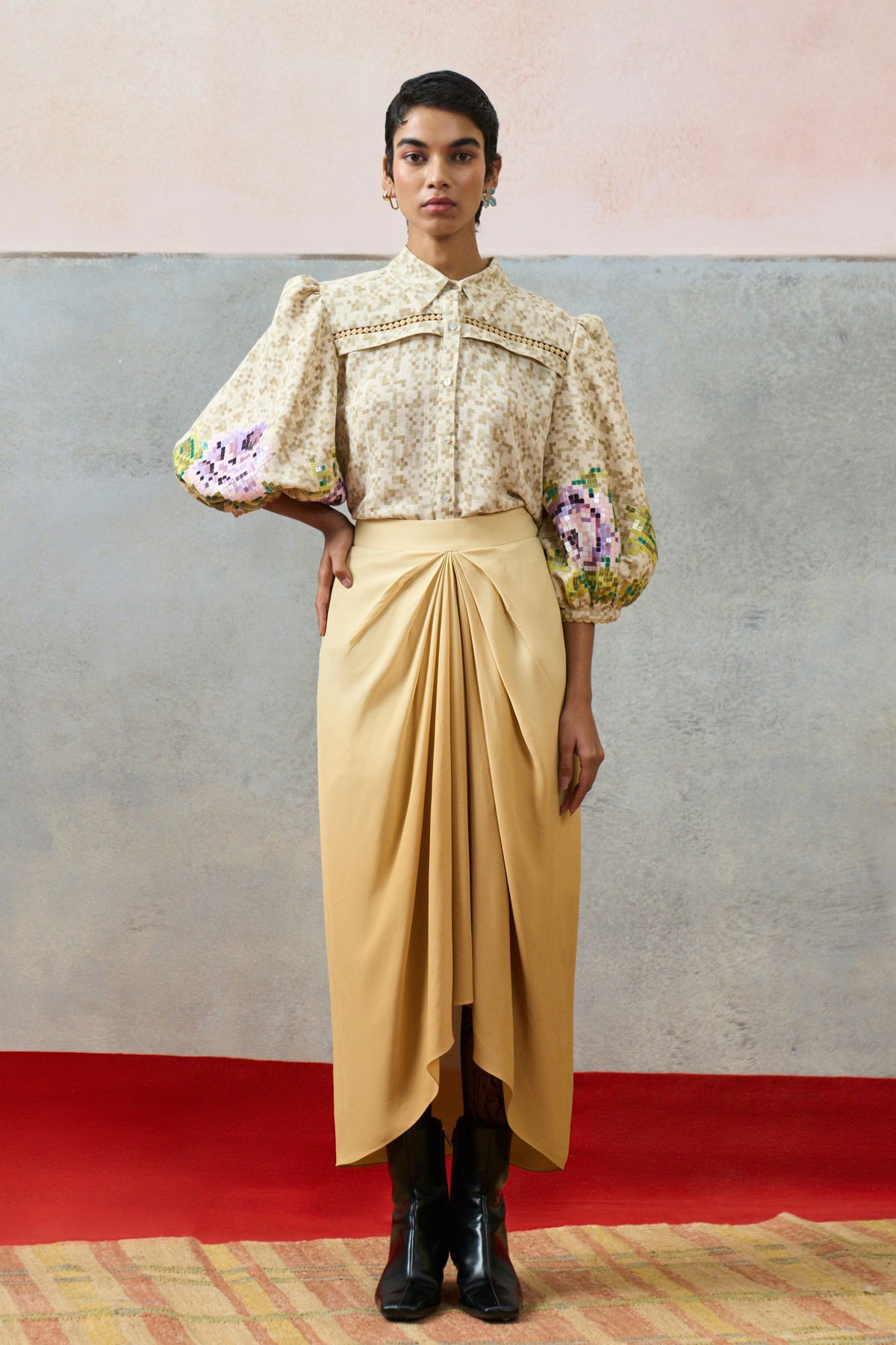 Capri Drape Skirt
