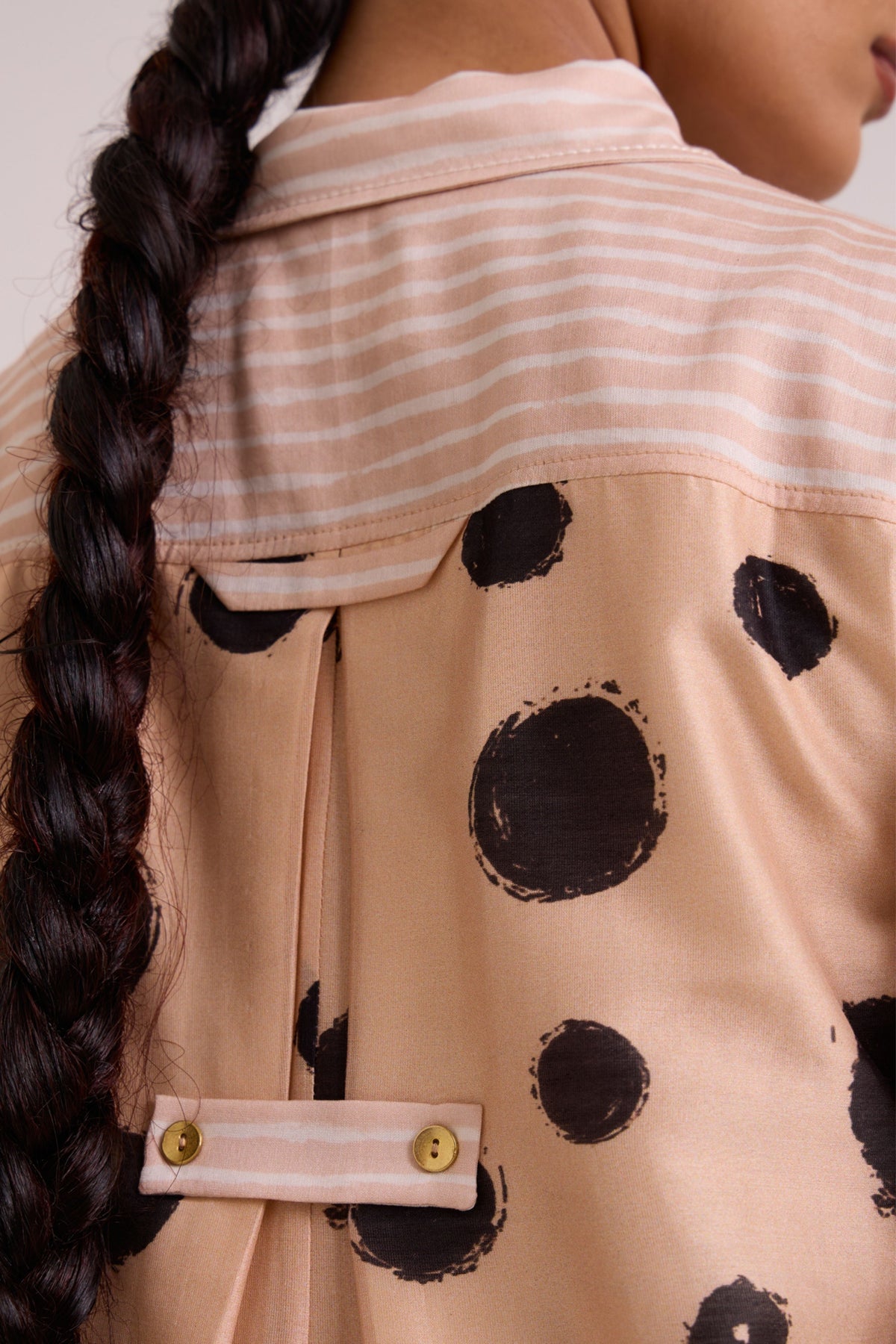 Philo Almond Shirt Dress