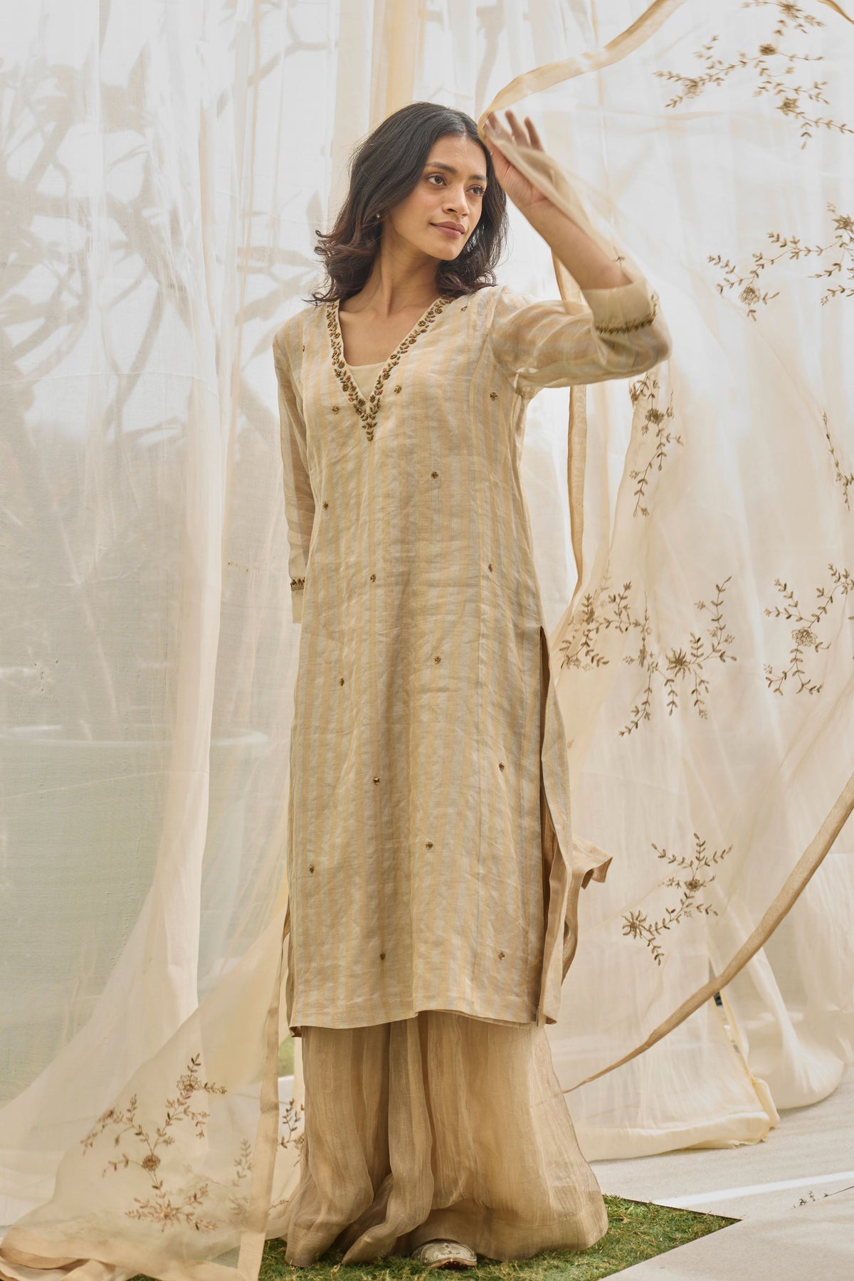 Nuresa Sharara Set