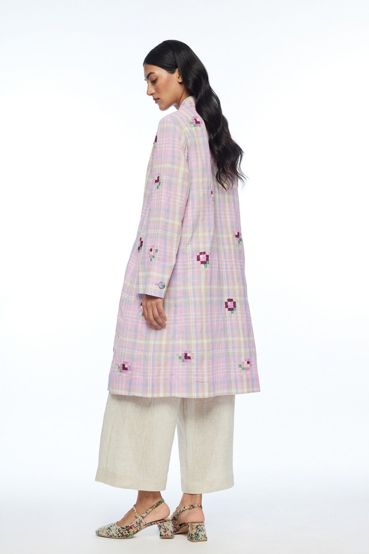 Serafinii Checkered Jacket