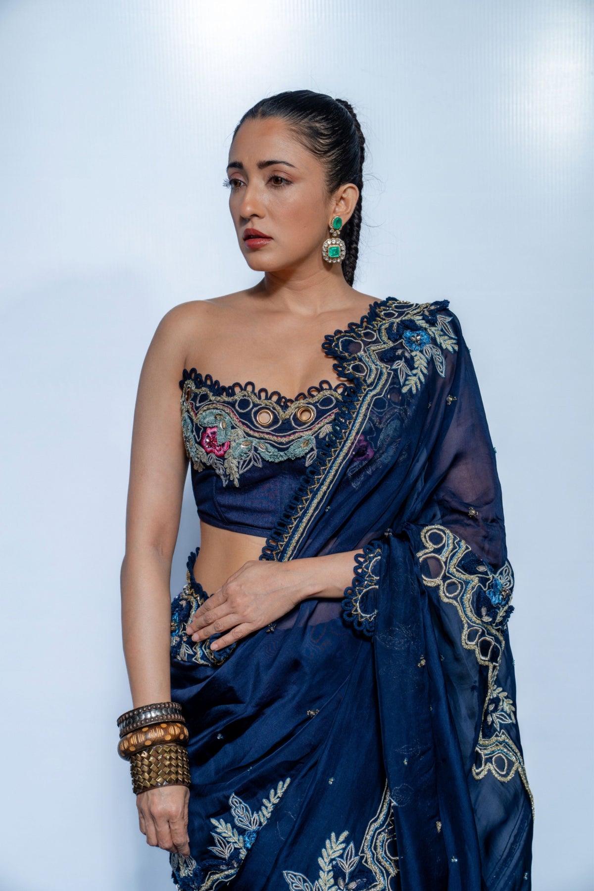 Kiara Corset Saree Set